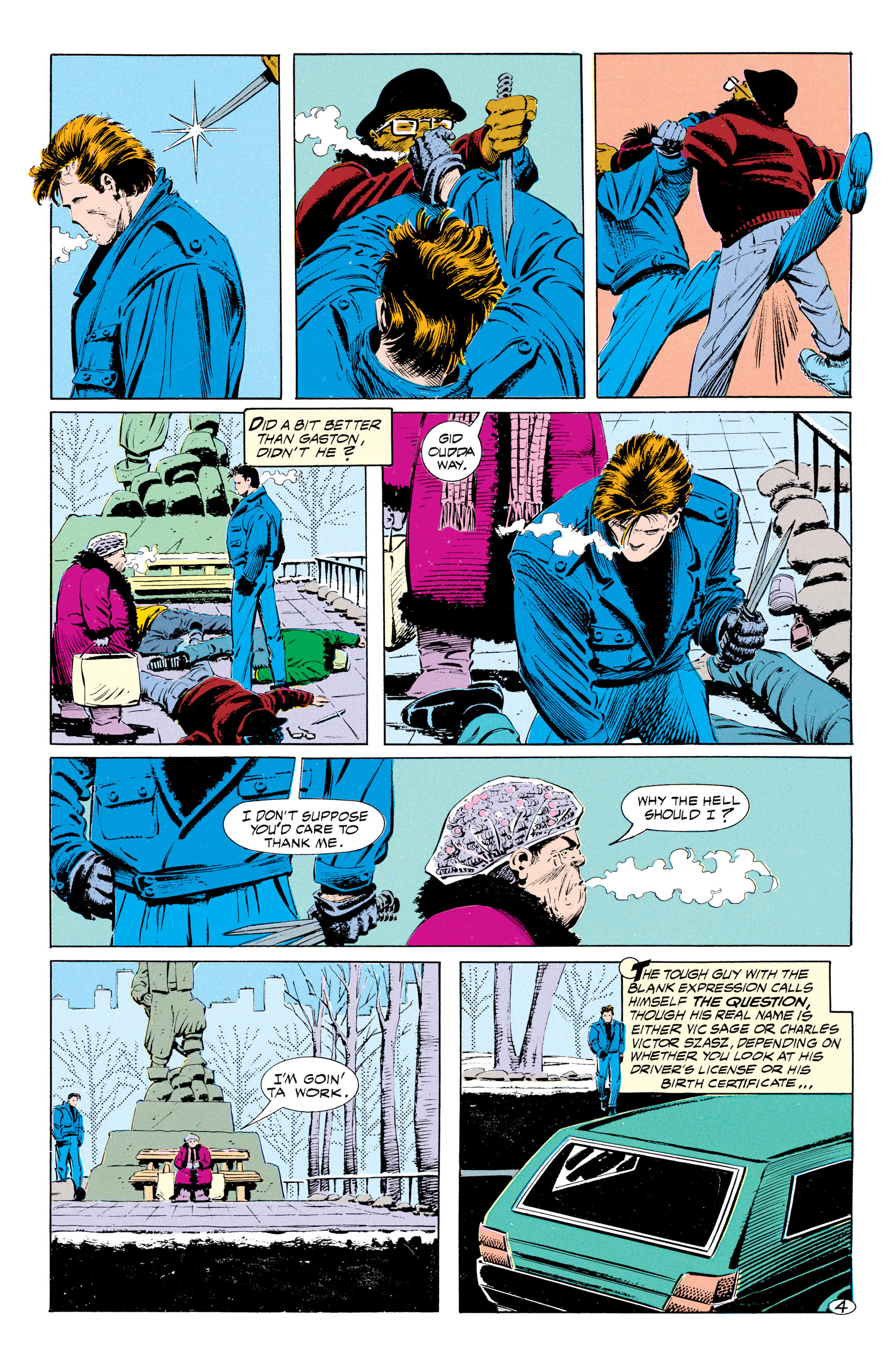 Read online The Question (1987) comic -  Issue #5 - 5