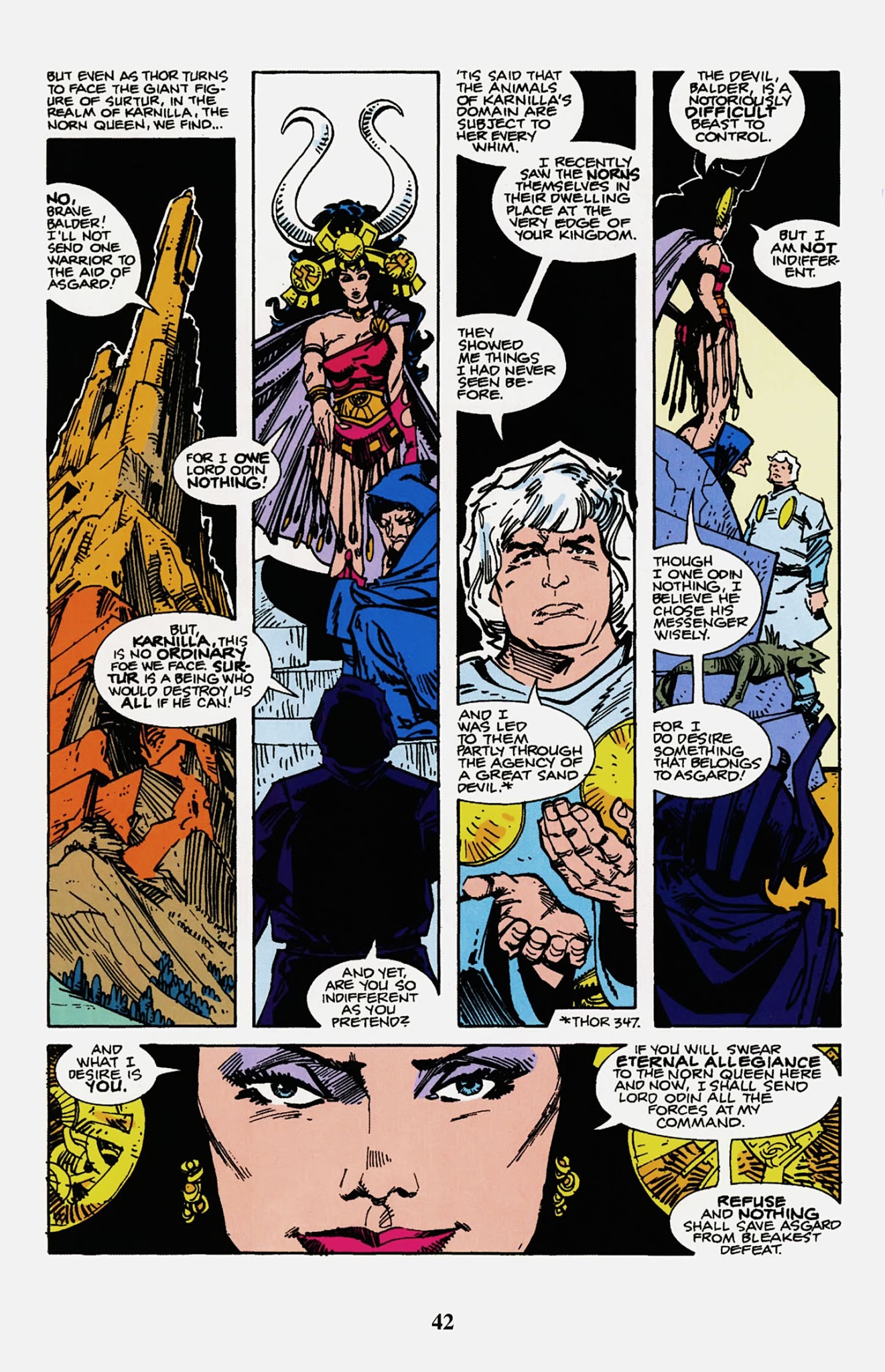 Read online Thor Visionaries: Walter Simonson comic -  Issue # TPB 2 - 44