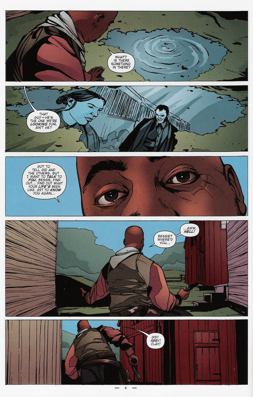 Read online Desperadoes: Banners of Gold comic -  Issue #5 - 6