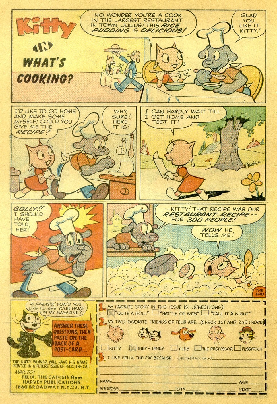 Read online Felix the Cat (1955) comic -  Issue #101 - 10