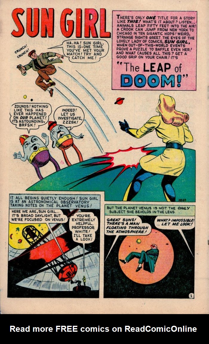 Read online Sun Girl comic -  Issue #3 - 18