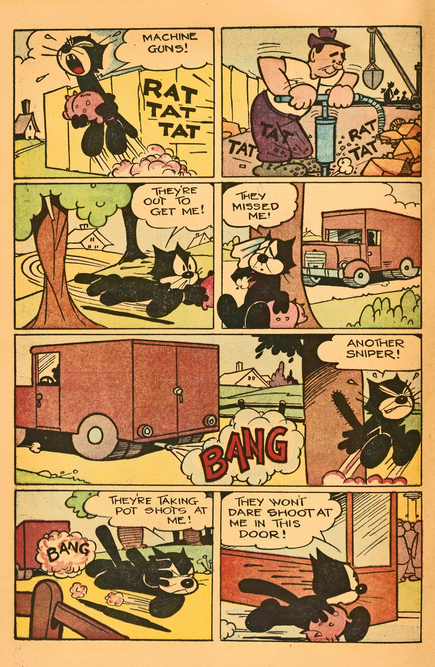 Read online Felix the Cat (1951) comic -  Issue #61 - 14