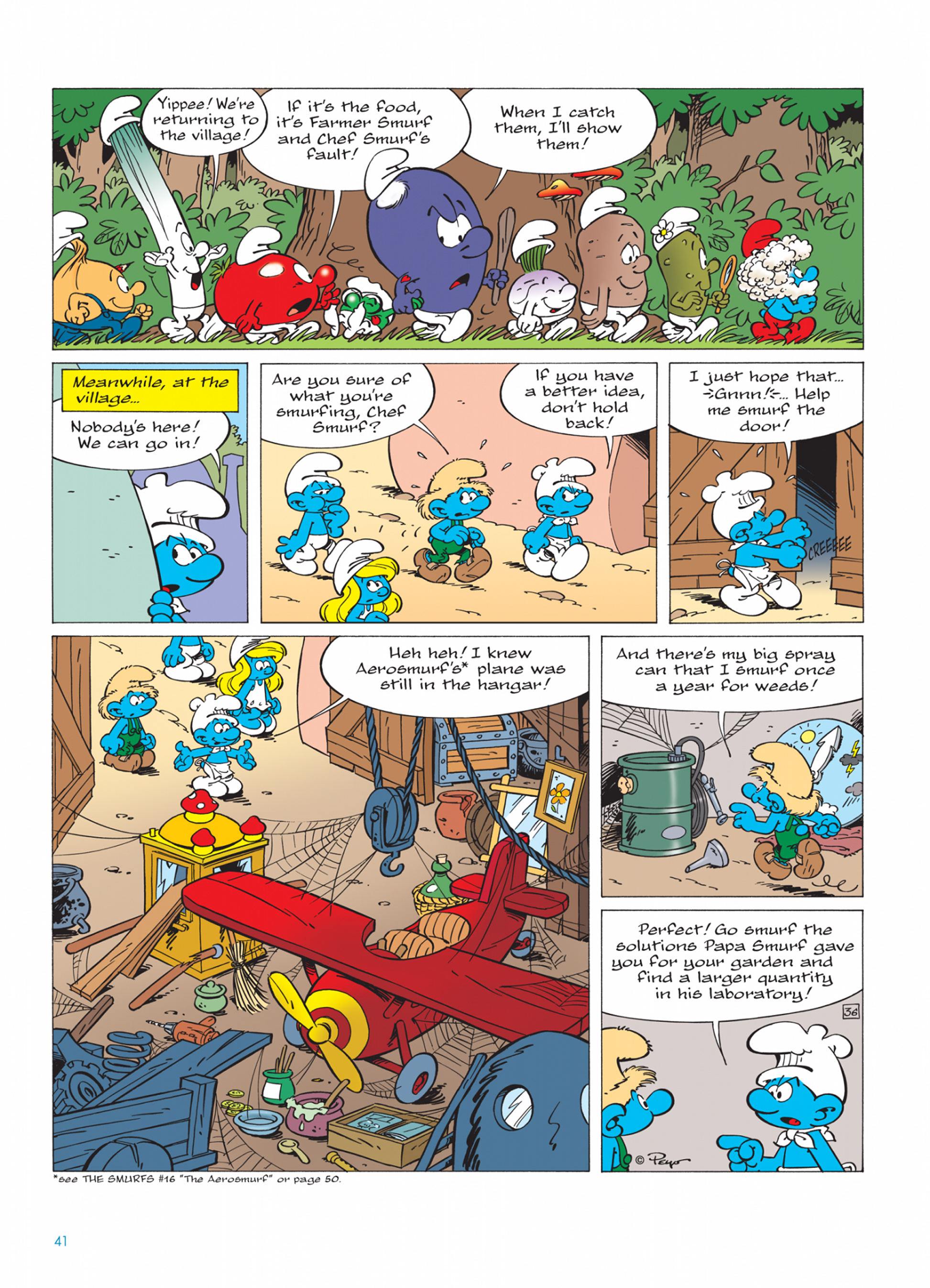 Read online The Smurfs comic -  Issue #26 - 41