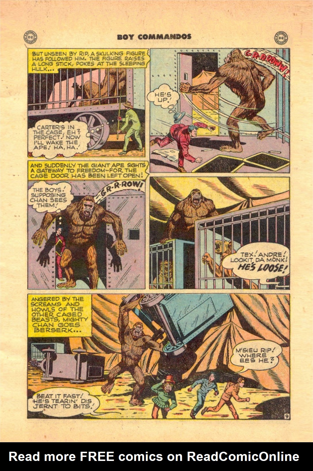 Read online Boy Commandos comic -  Issue #27 - 11