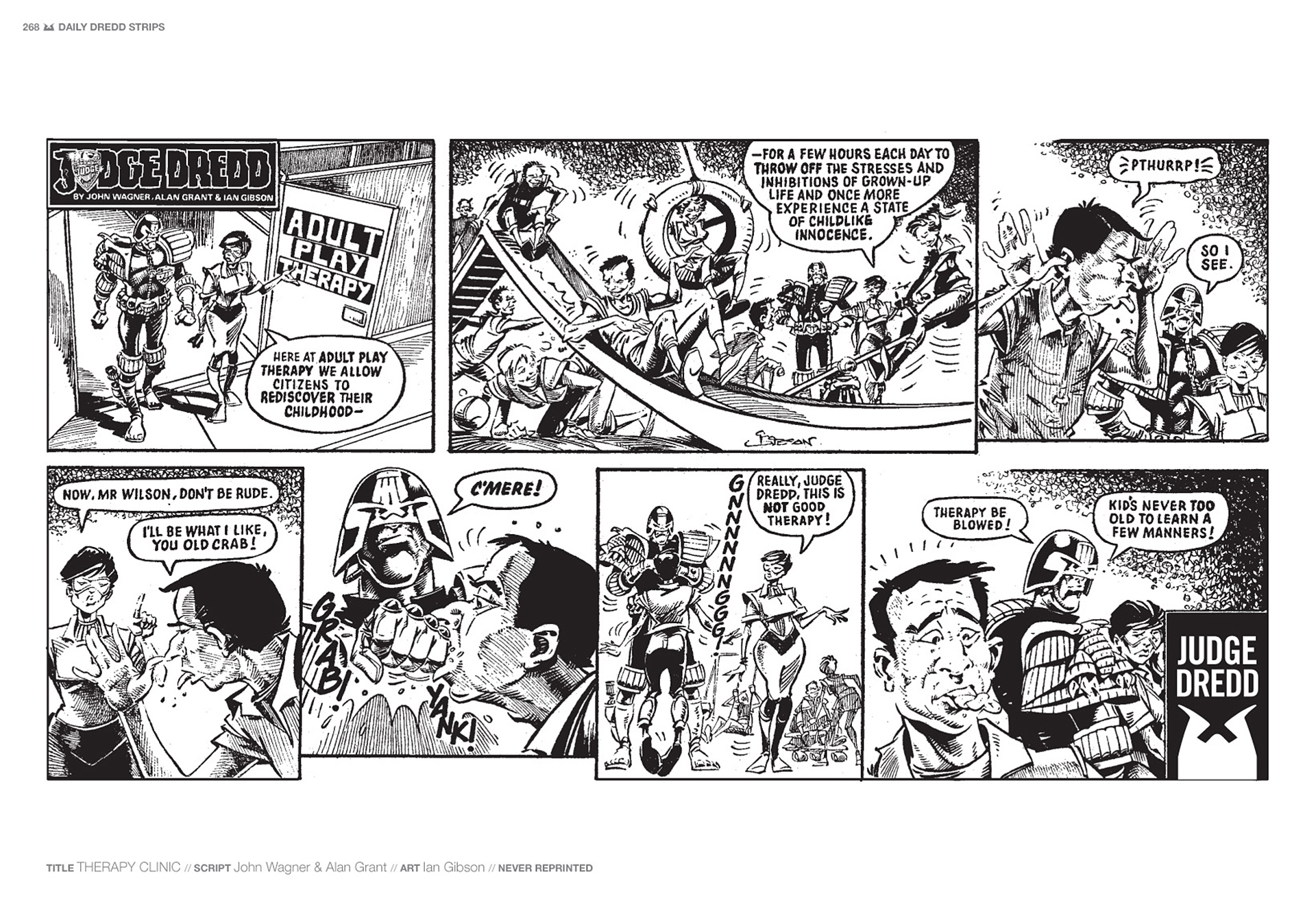 Read online Judge Dredd: The Daily Dredds comic -  Issue # TPB 1 - 271