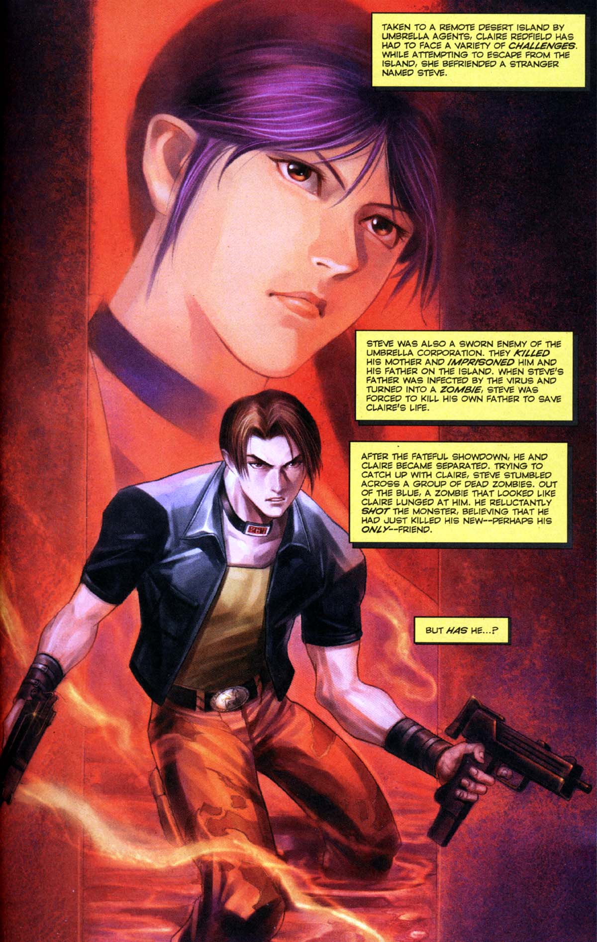 Read online Resident Evil Code: Veronica comic -  Issue #2 - 4