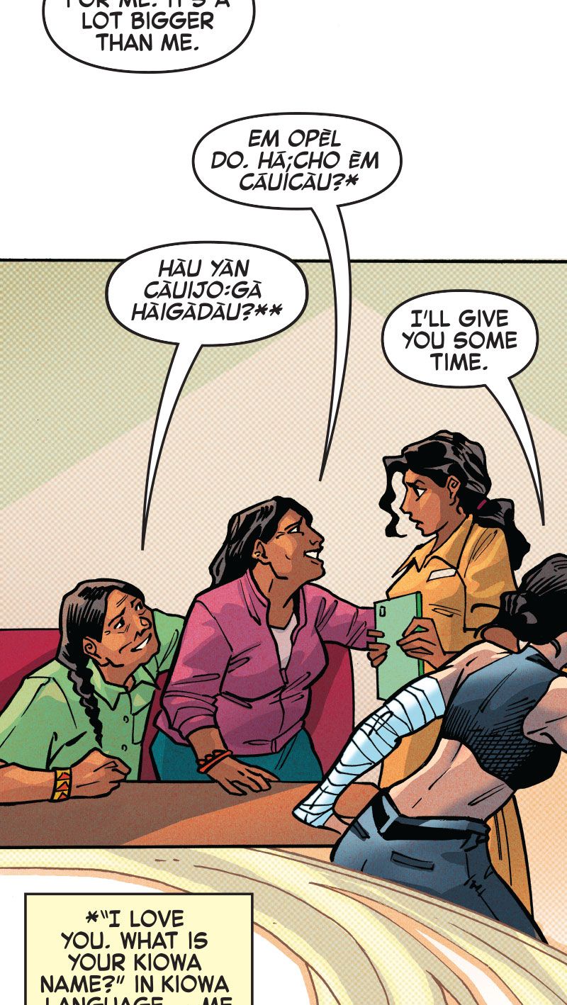 Read online Marvel's Voices Infinity Comic comic -  Issue #69 - 24