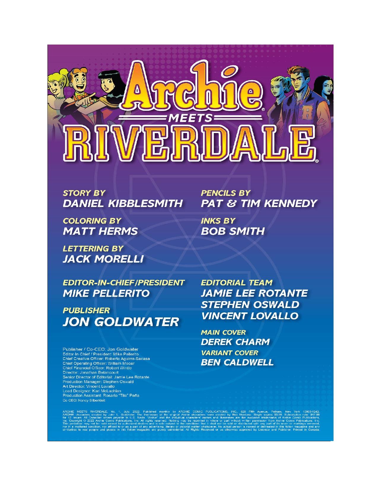 Read online Archie Meets Riverdale comic -  Issue #1 - 2
