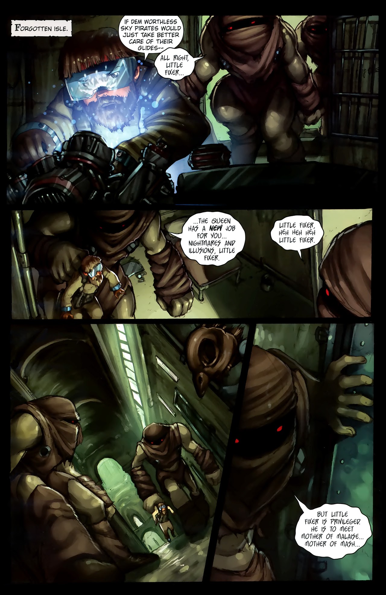 Read online Sky Pirates Of Neo Terra comic -  Issue #3 - 17