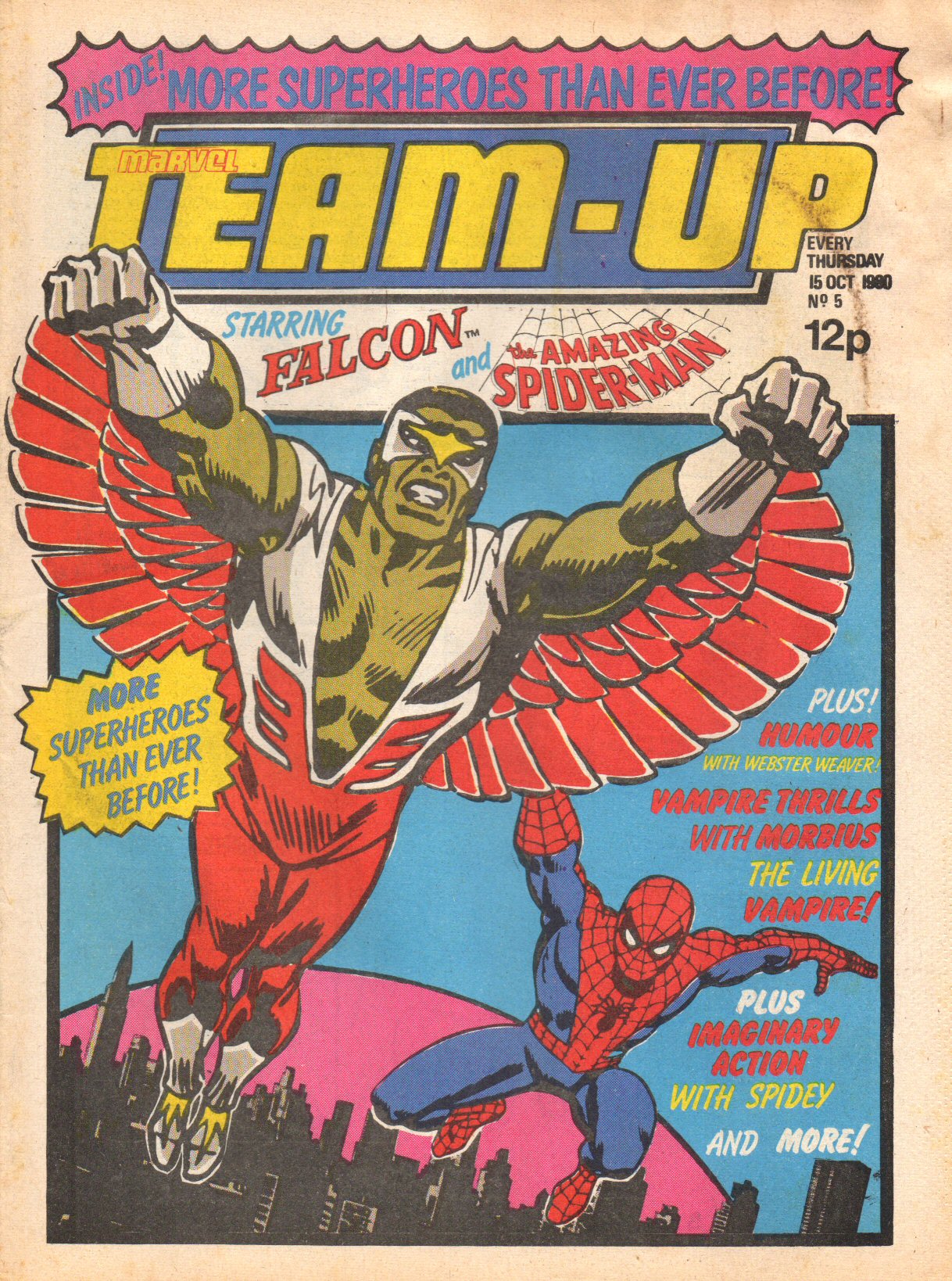 Read online Marvel Team-Up (1980) comic -  Issue #5 - 1