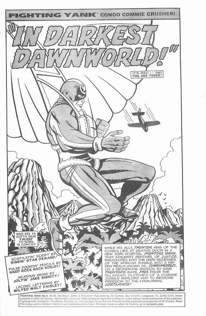 Read online Fighting Yank comic -  Issue #3 - 3