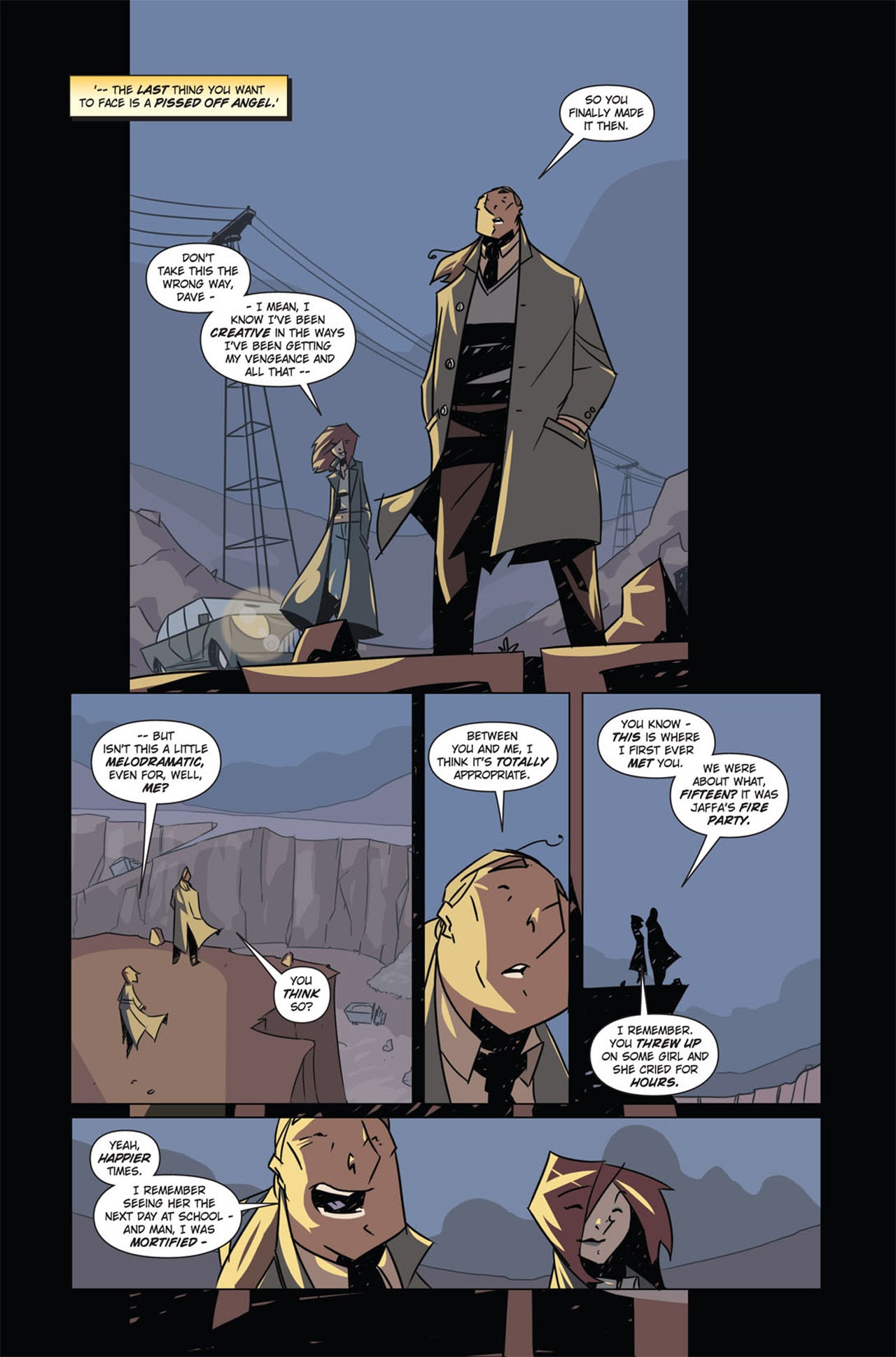 Read online Hope Falls comic -  Issue #4 - 14