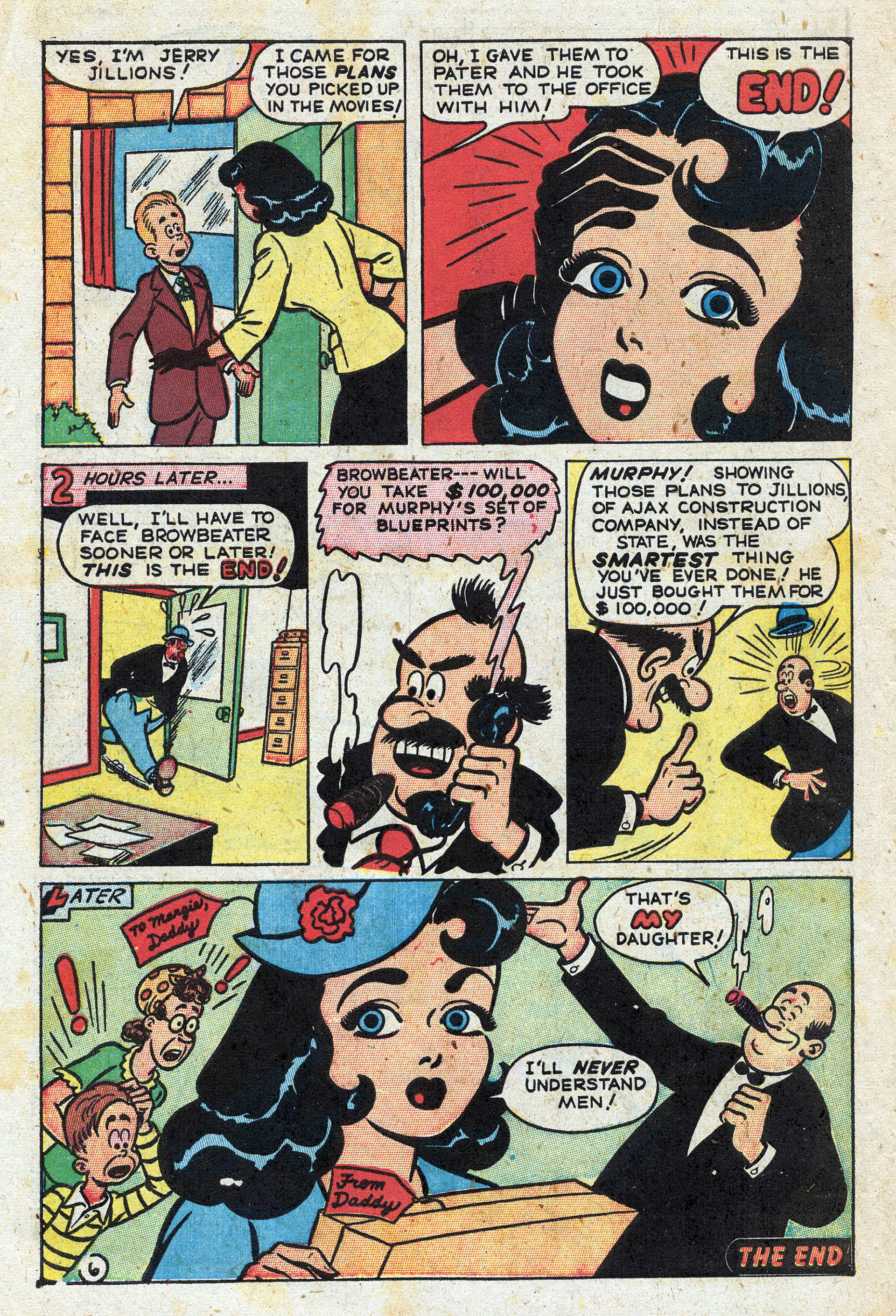 Read online Margie Comics comic -  Issue #40 - 48
