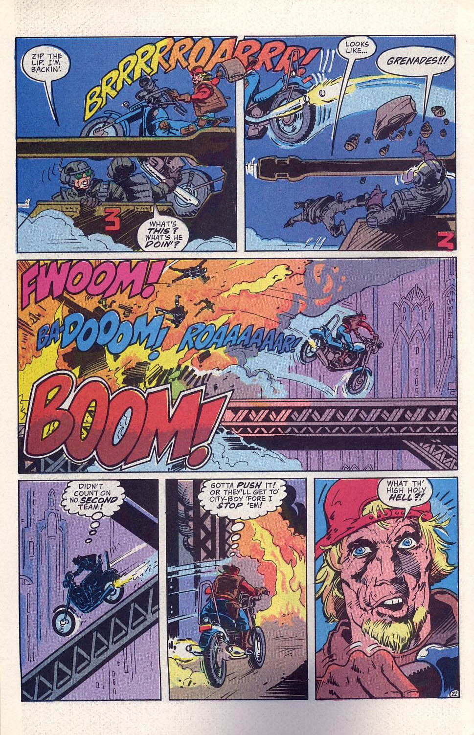 Read online Grimjack comic -  Issue #21 - 23