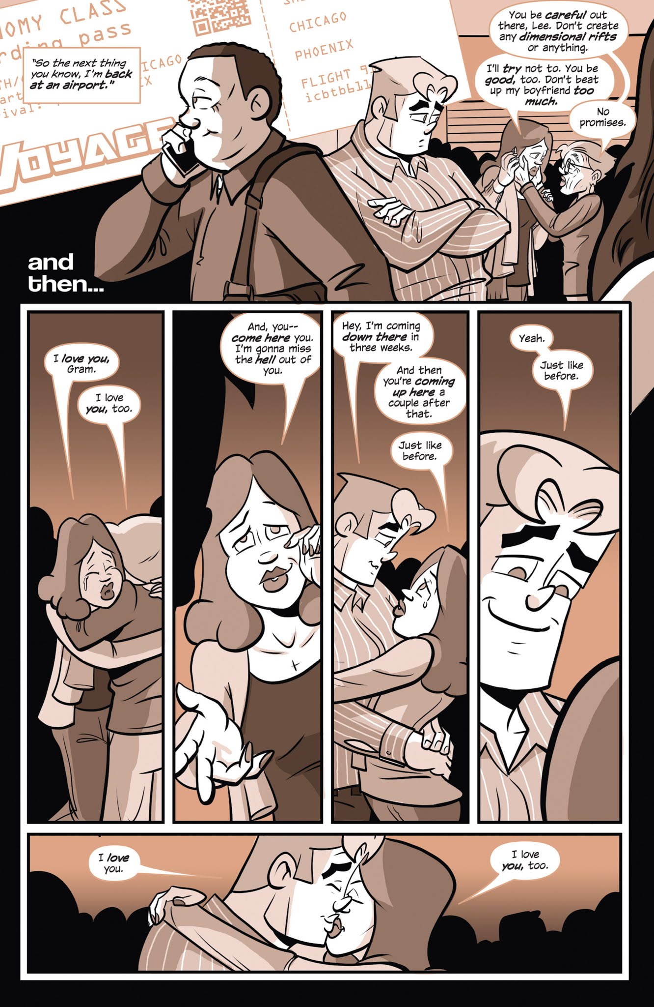 Read online Long Distance comic -  Issue #4 - 41