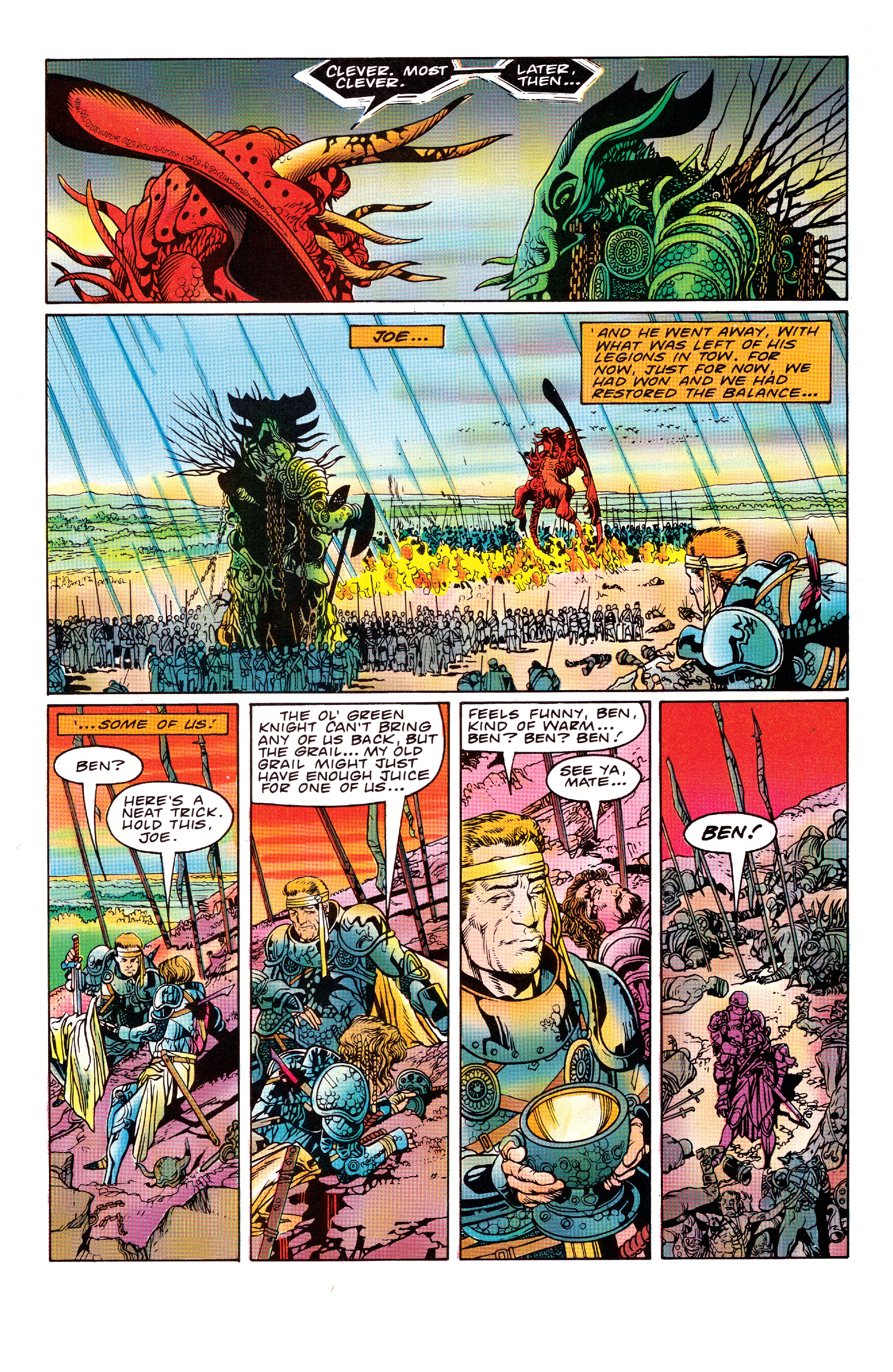 Read online Knights of Pendragon Omnibus comic -  Issue # TPB (Part 5) - 18