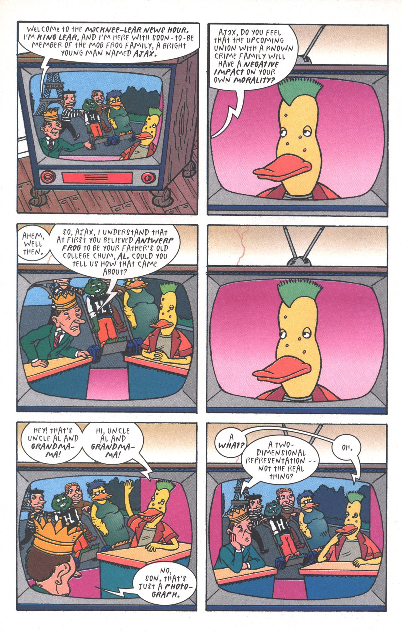 Read online Duckman : The Mob Frog Saga comic -  Issue #2 - 10
