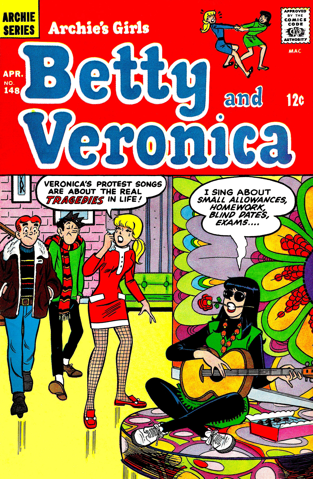 Read online Archie's Girls Betty and Veronica comic -  Issue #148 - 1