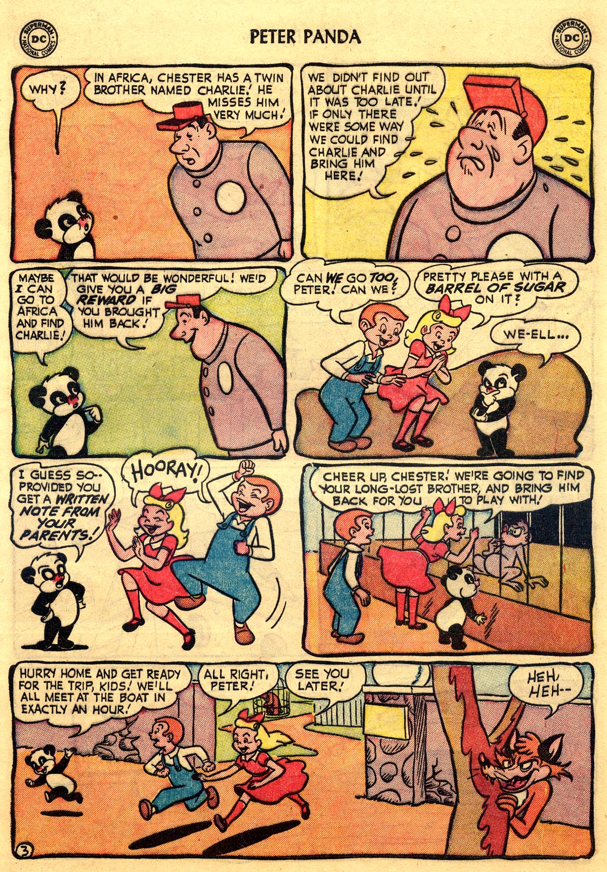 Read online Peter Panda comic -  Issue #3 - 5