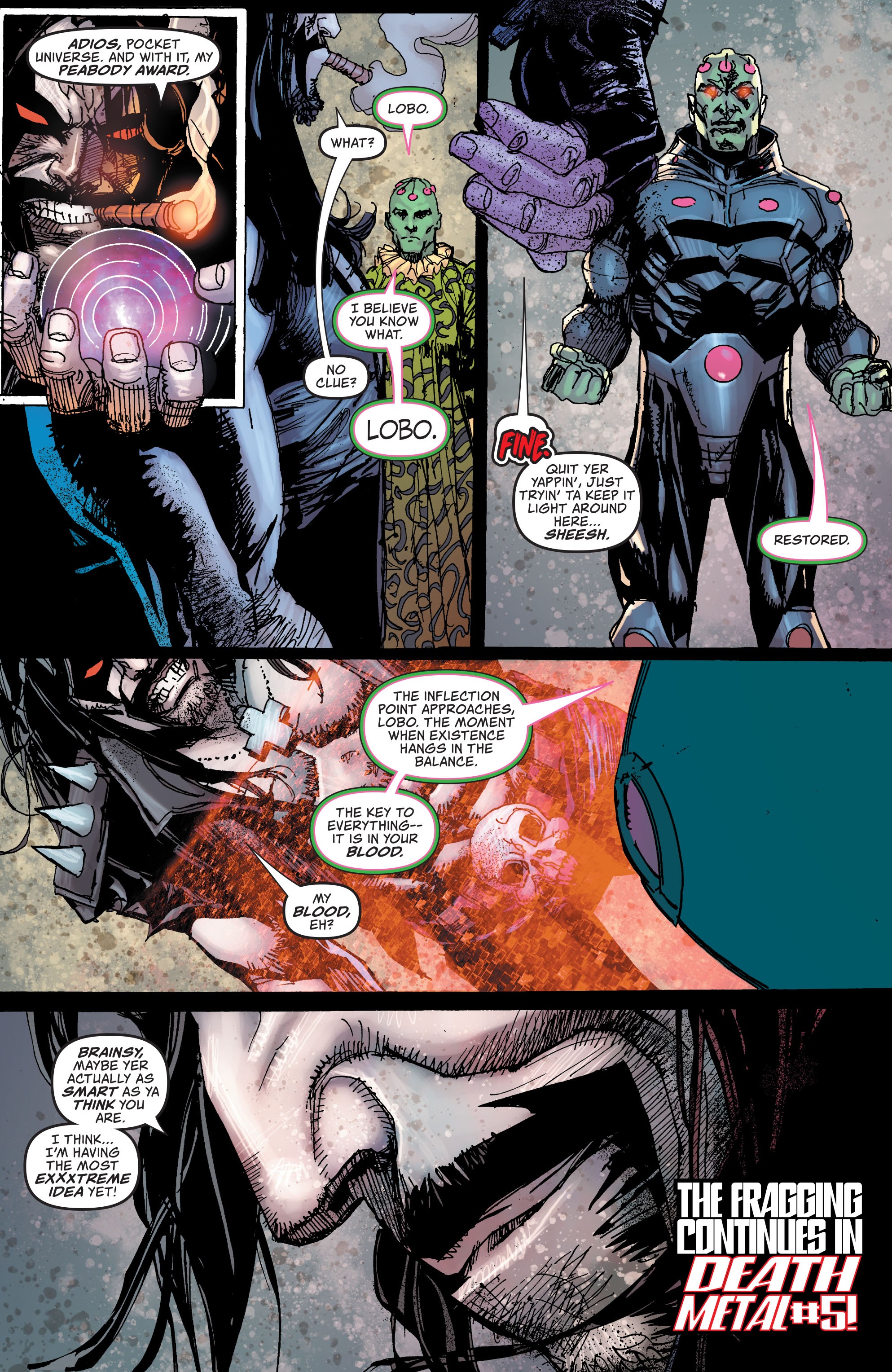 Read online Dark Nights: Death Metal Infinite Hour Exxxtreme! comic -  Issue # Full - 38