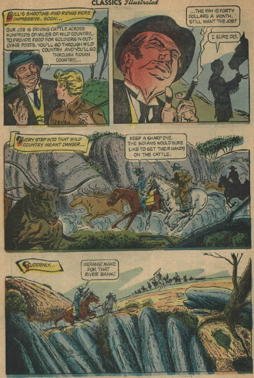 Read online Classics Illustrated comic -  Issue #106 - 9