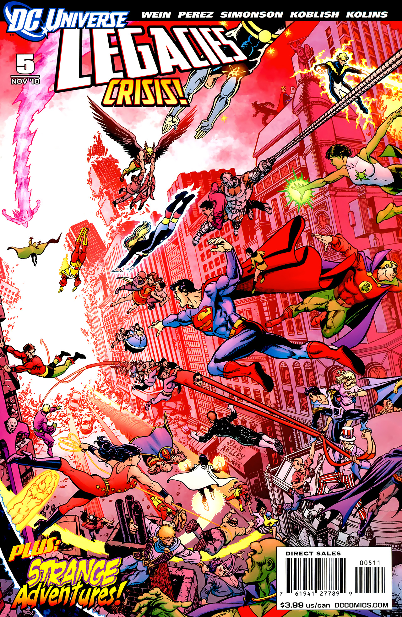 Read online DC Universe: Legacies comic -  Issue #5 - 1
