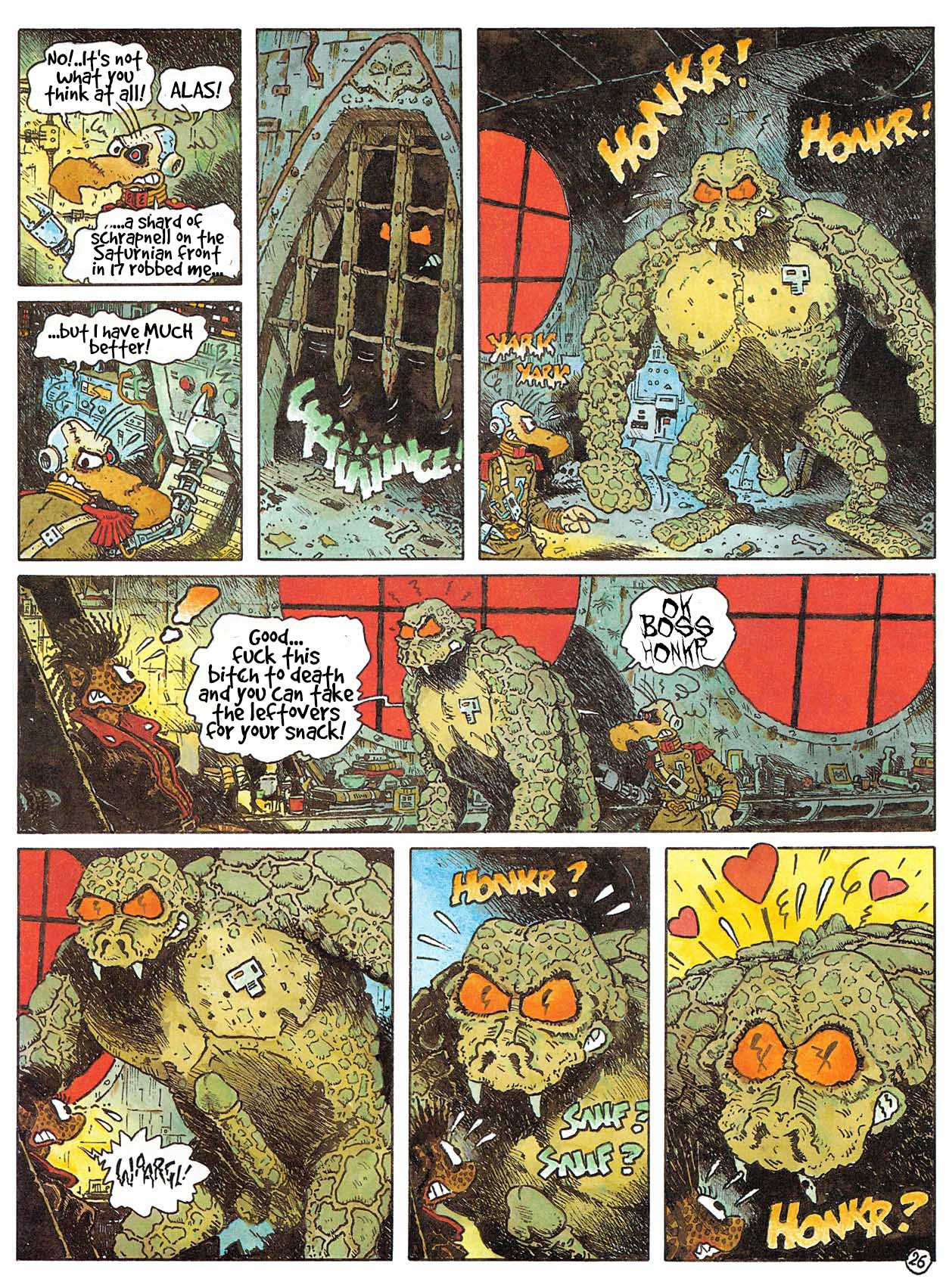 Read online Gazoline and the Red Planet comic -  Issue # Full - 29