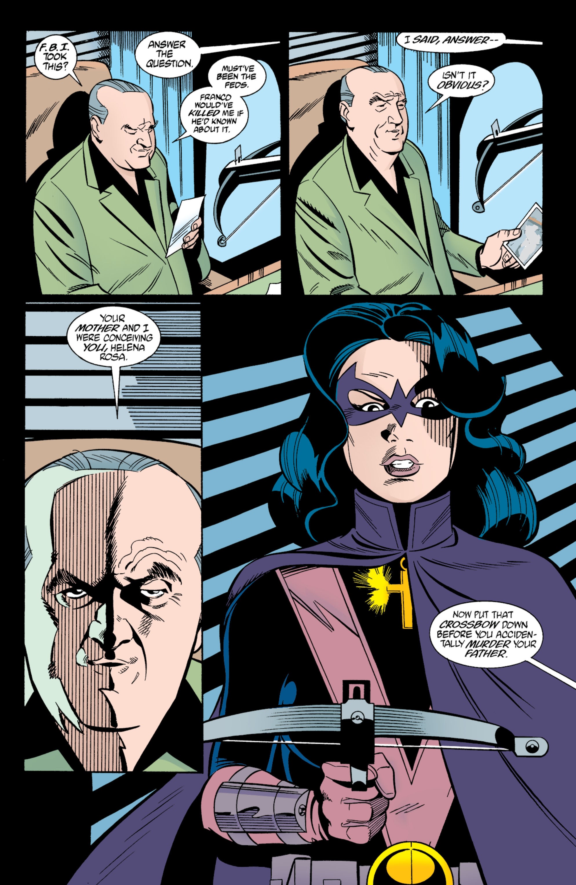 Read online Batman/Huntress: Cry for Blood comic -  Issue # _TPB Birds of Prey - Huntress - 121