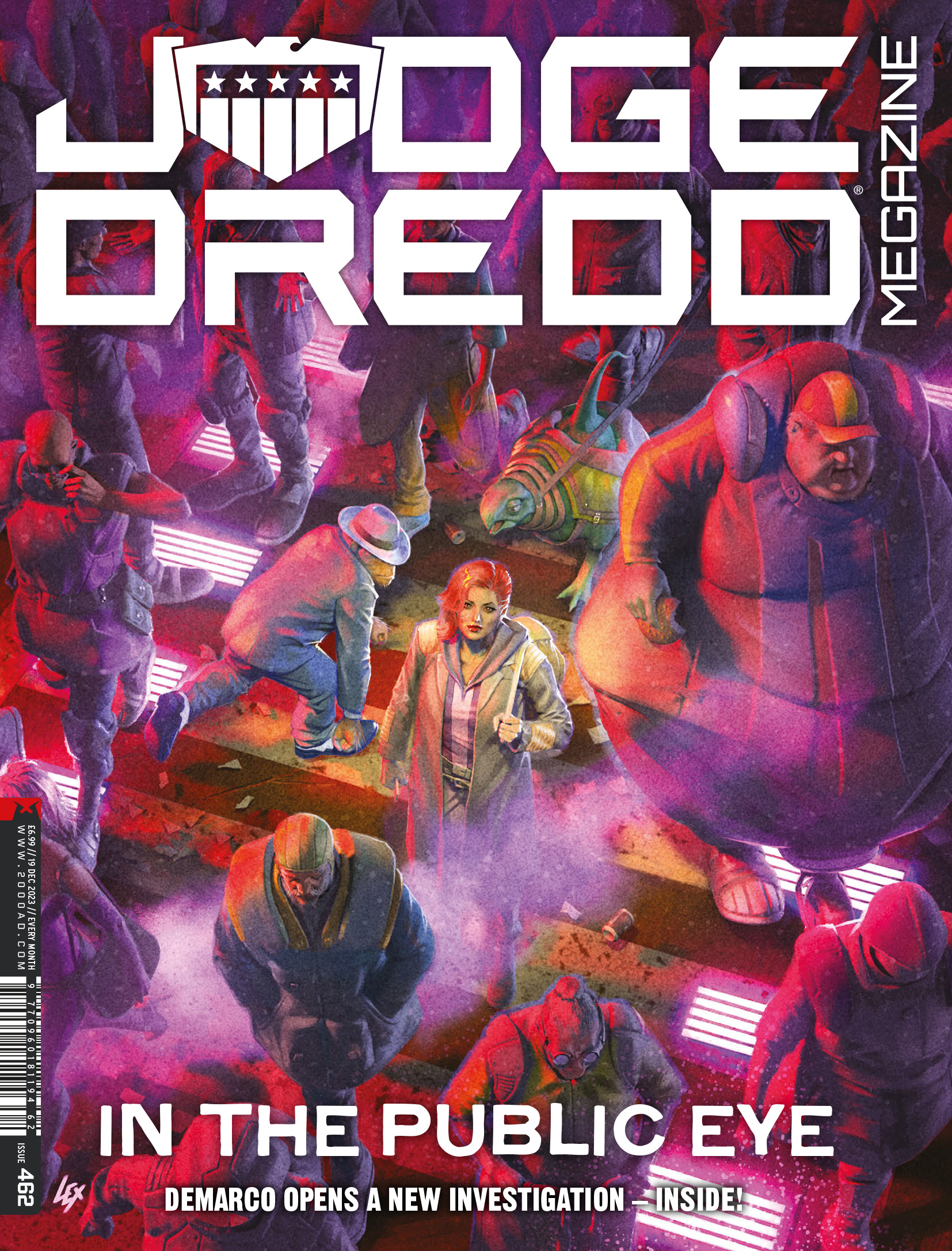 Read online Judge Dredd Megazine (Vol. 5) comic -  Issue #462 - 1