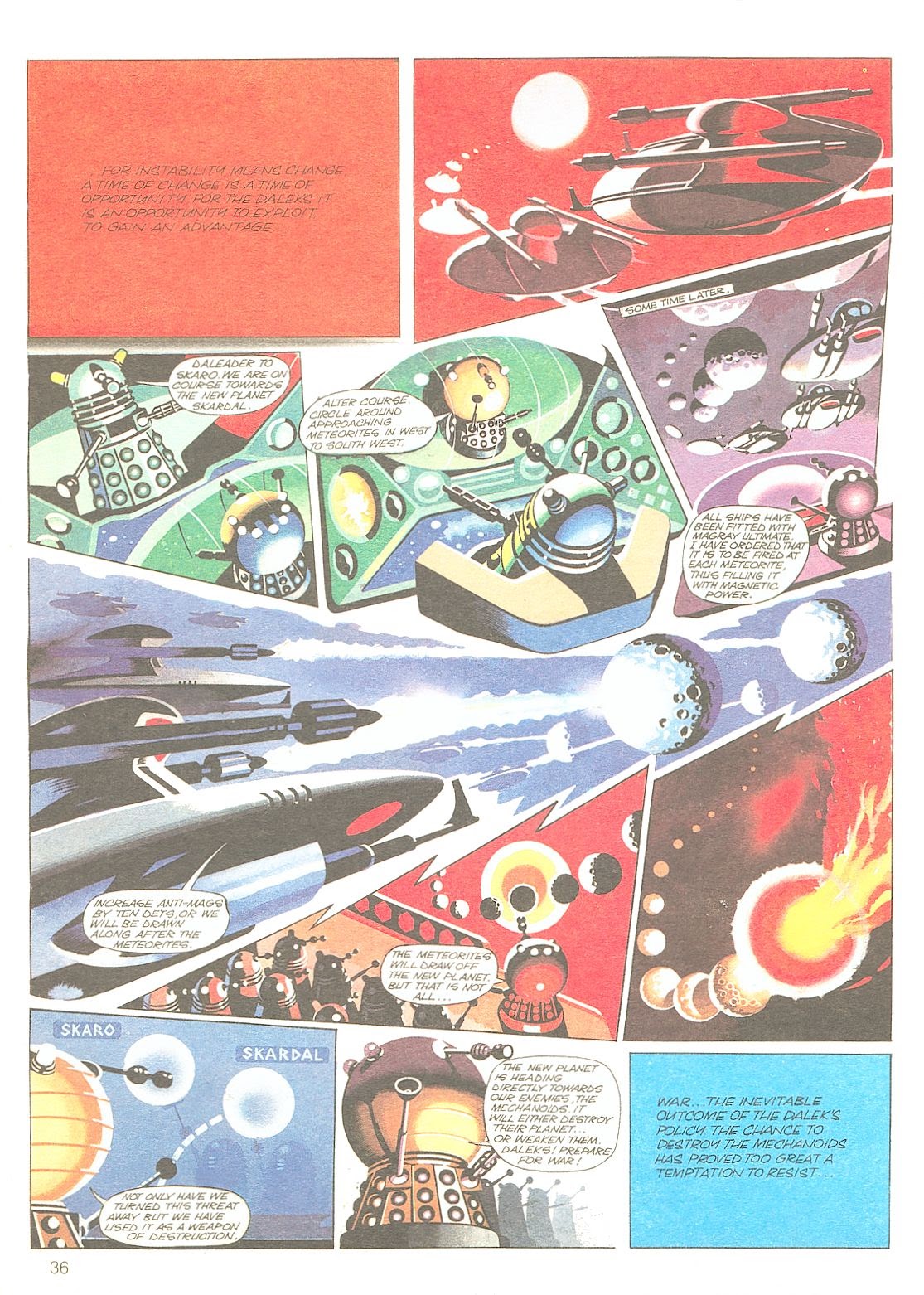 Read online Dalek Annual comic -  Issue #1978 - 36