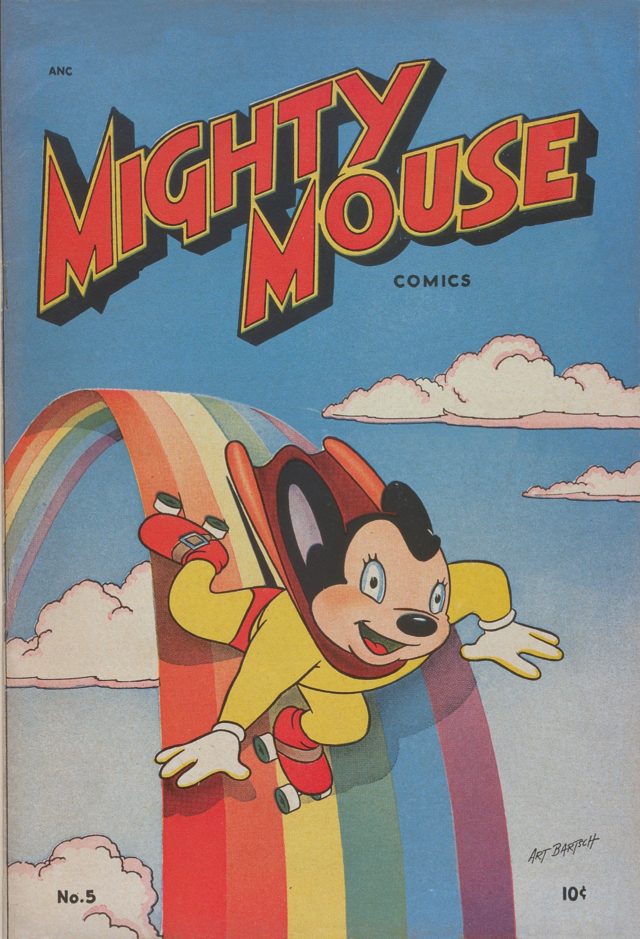 Read online Paul Terry's Mighty Mouse Comics comic -  Issue #5 - 1