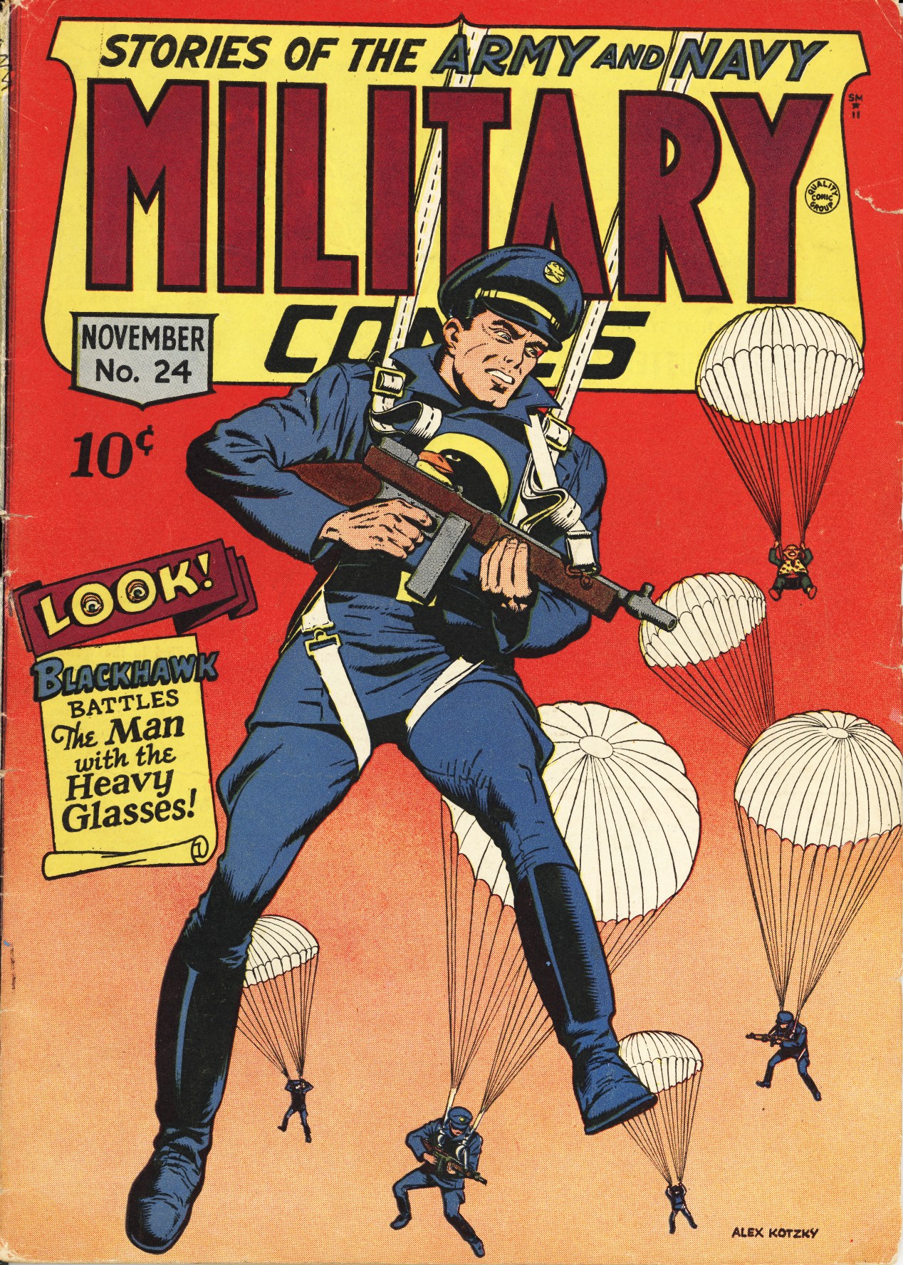 Read online Military Comics comic -  Issue #24 - 1