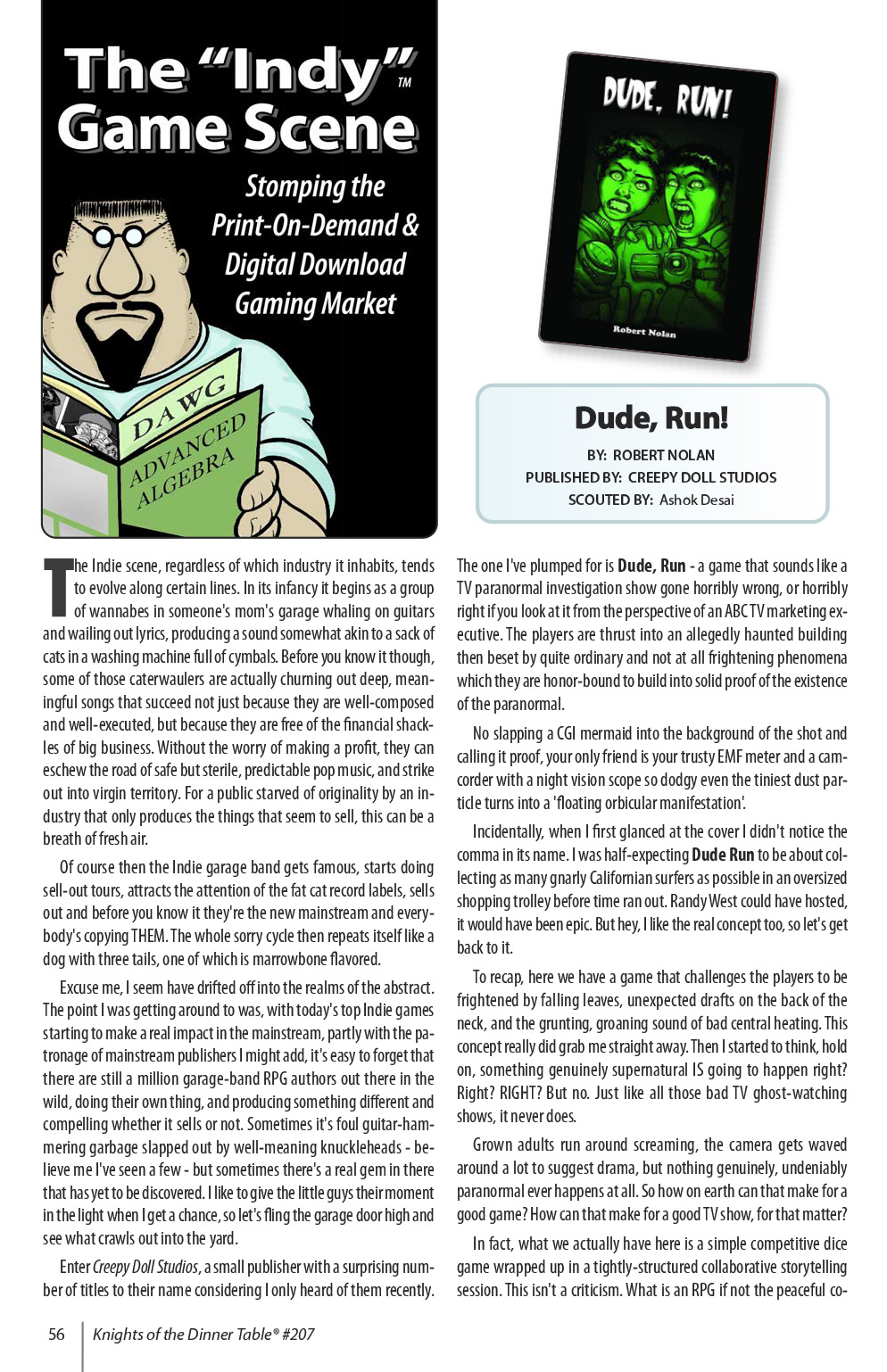 Read online Knights of the Dinner Table comic -  Issue #207 - 59