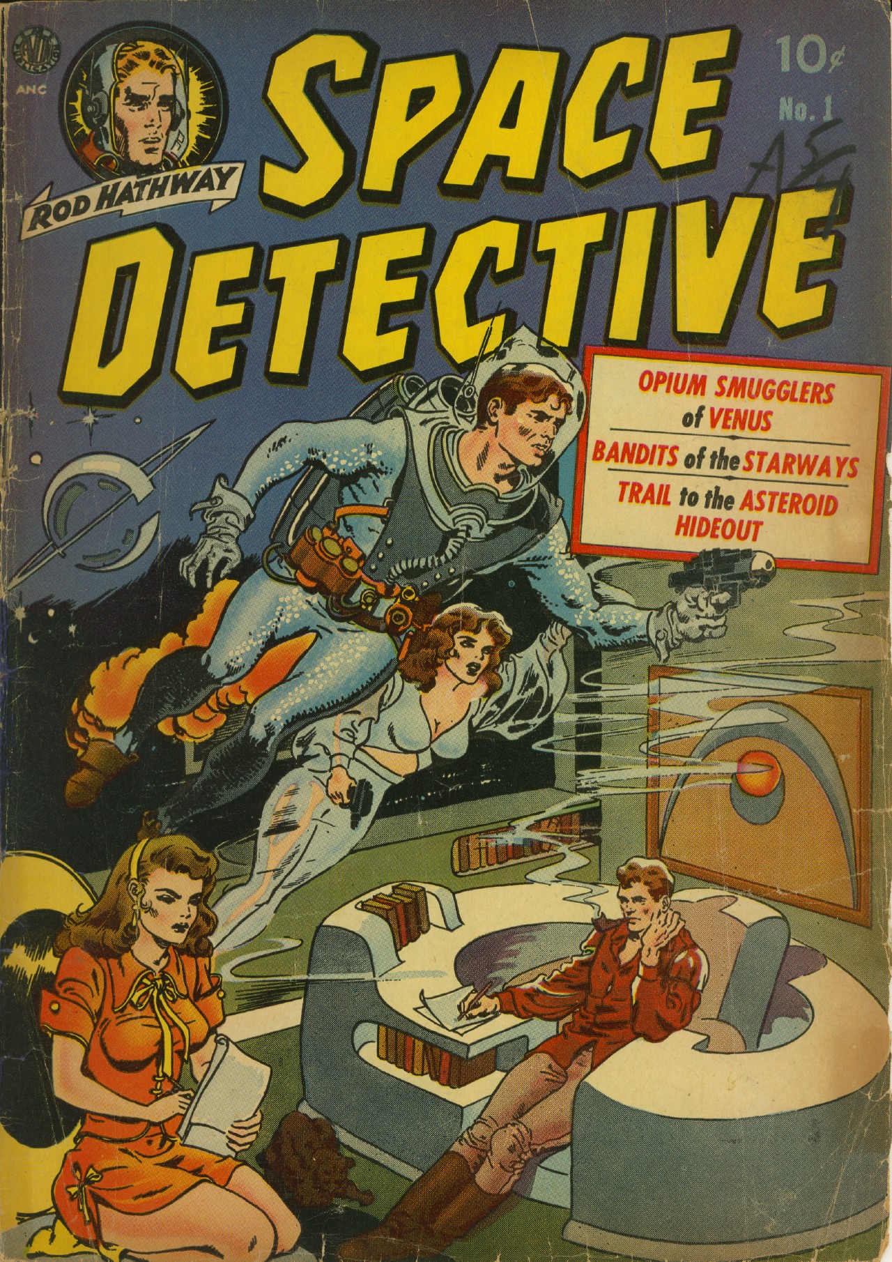 Read online Space Detective comic -  Issue #1 - 1