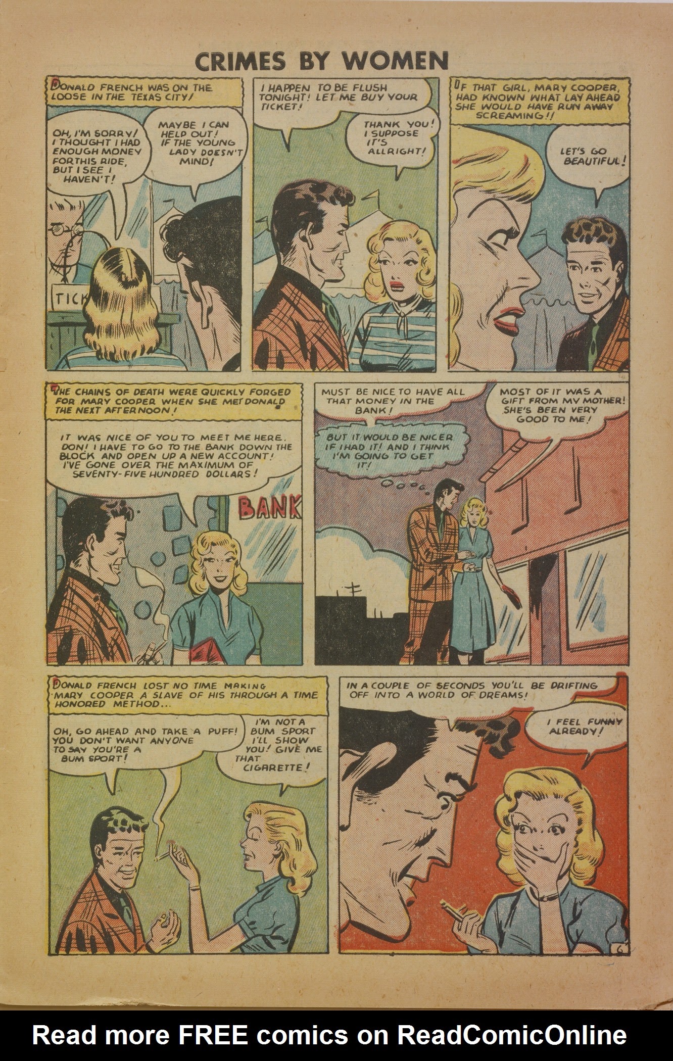 Read online Crimes By Women comic -  Issue #14 - 7