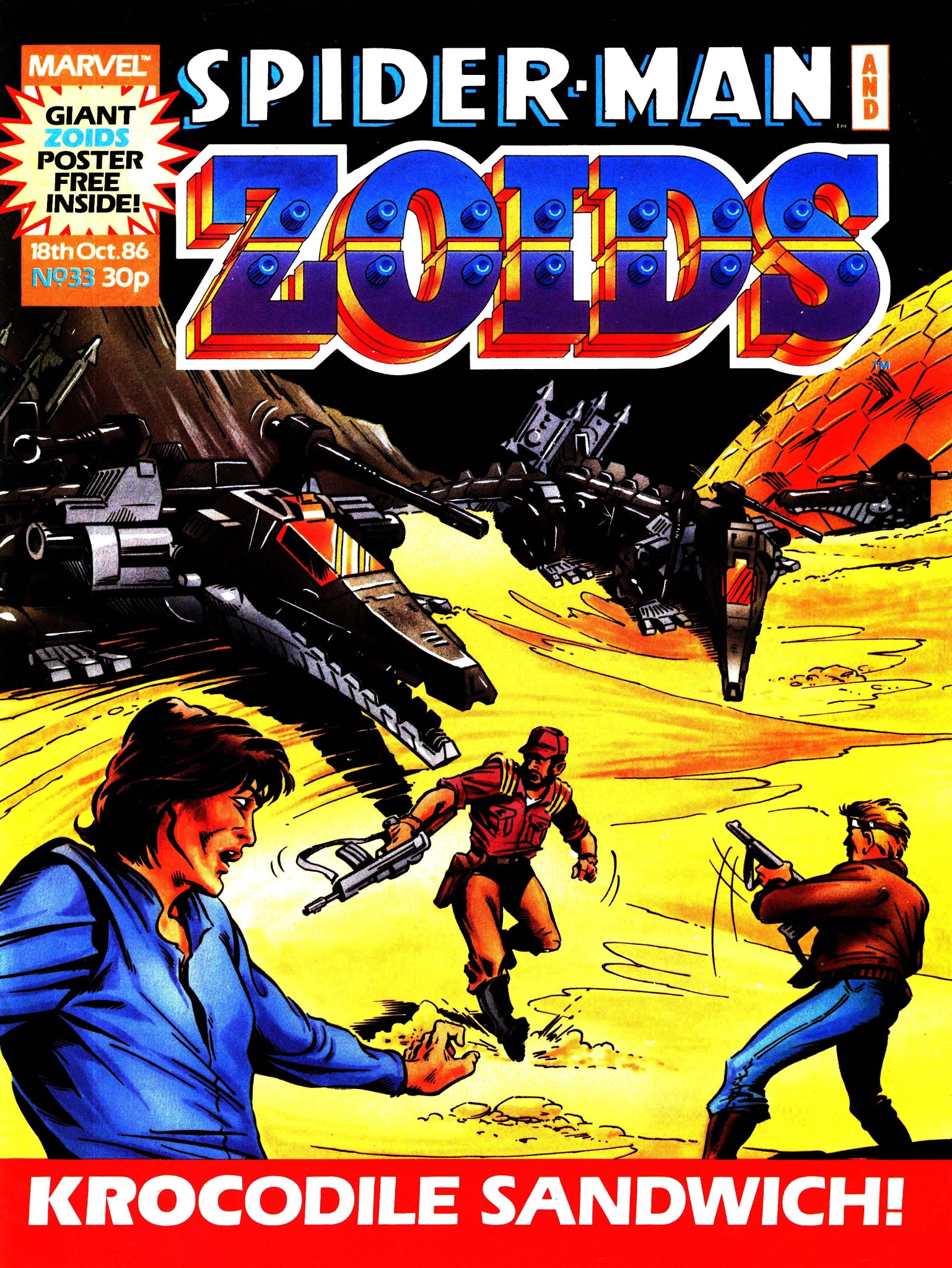 Read online Spider-Man and Zoids comic -  Issue #33 - 1