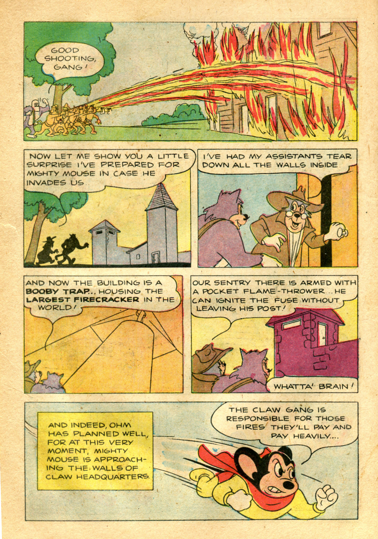 Read online Paul Terry's Mighty Mouse Comics comic -  Issue #43 - 10