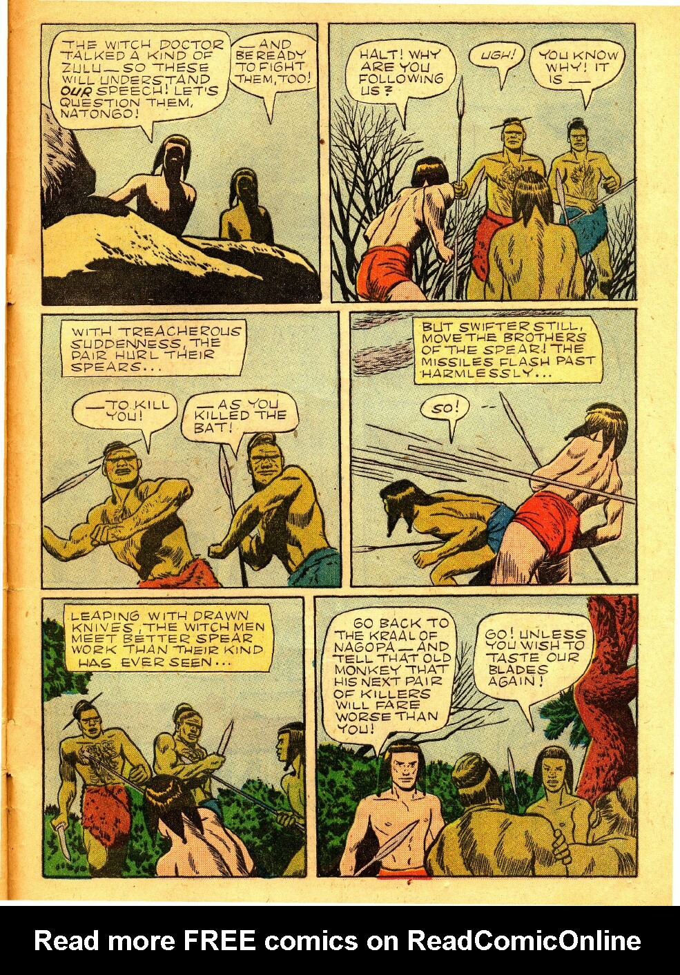 Read online Tarzan (1948) comic -  Issue #38 - 49