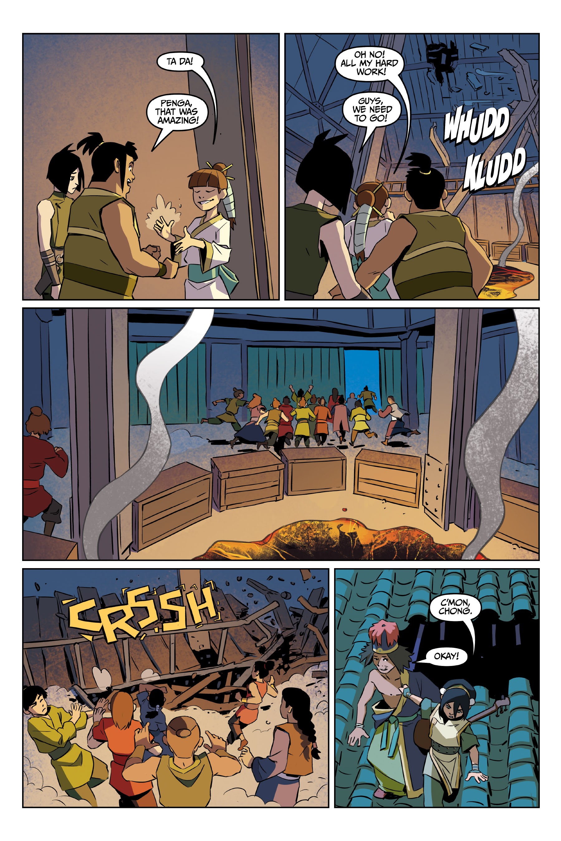 Read online Nickelodeon Avatar: The Last Airbender - Toph Beifong's Metalbending Academy comic -  Issue # TPB - 62