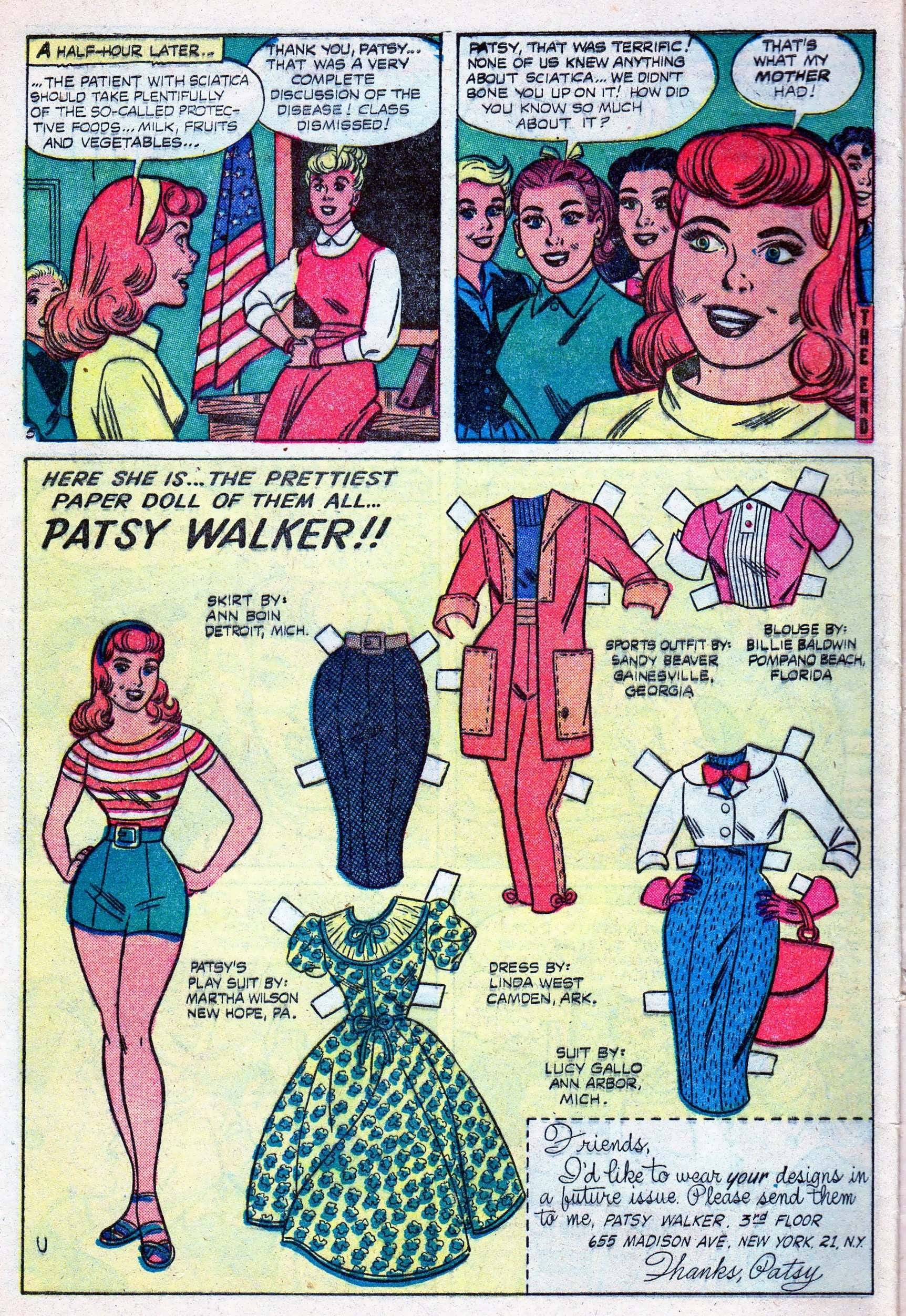 Read online Patsy and Hedy comic -  Issue #52 - 32