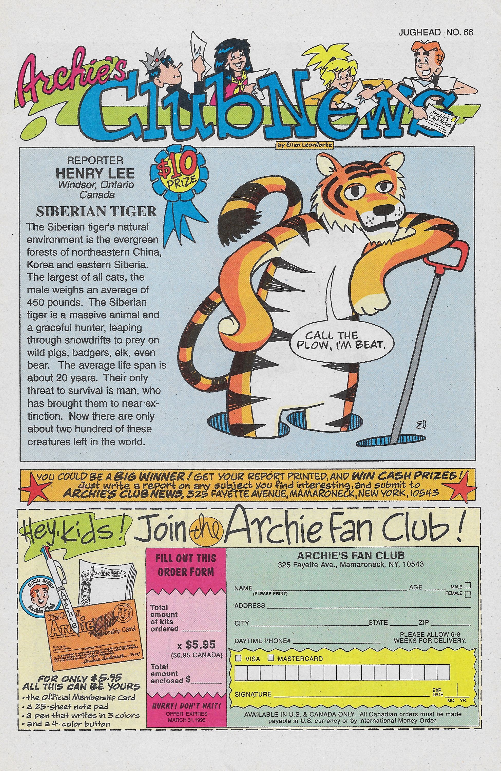Read online Archie's Pal Jughead Comics comic -  Issue #66 - 11