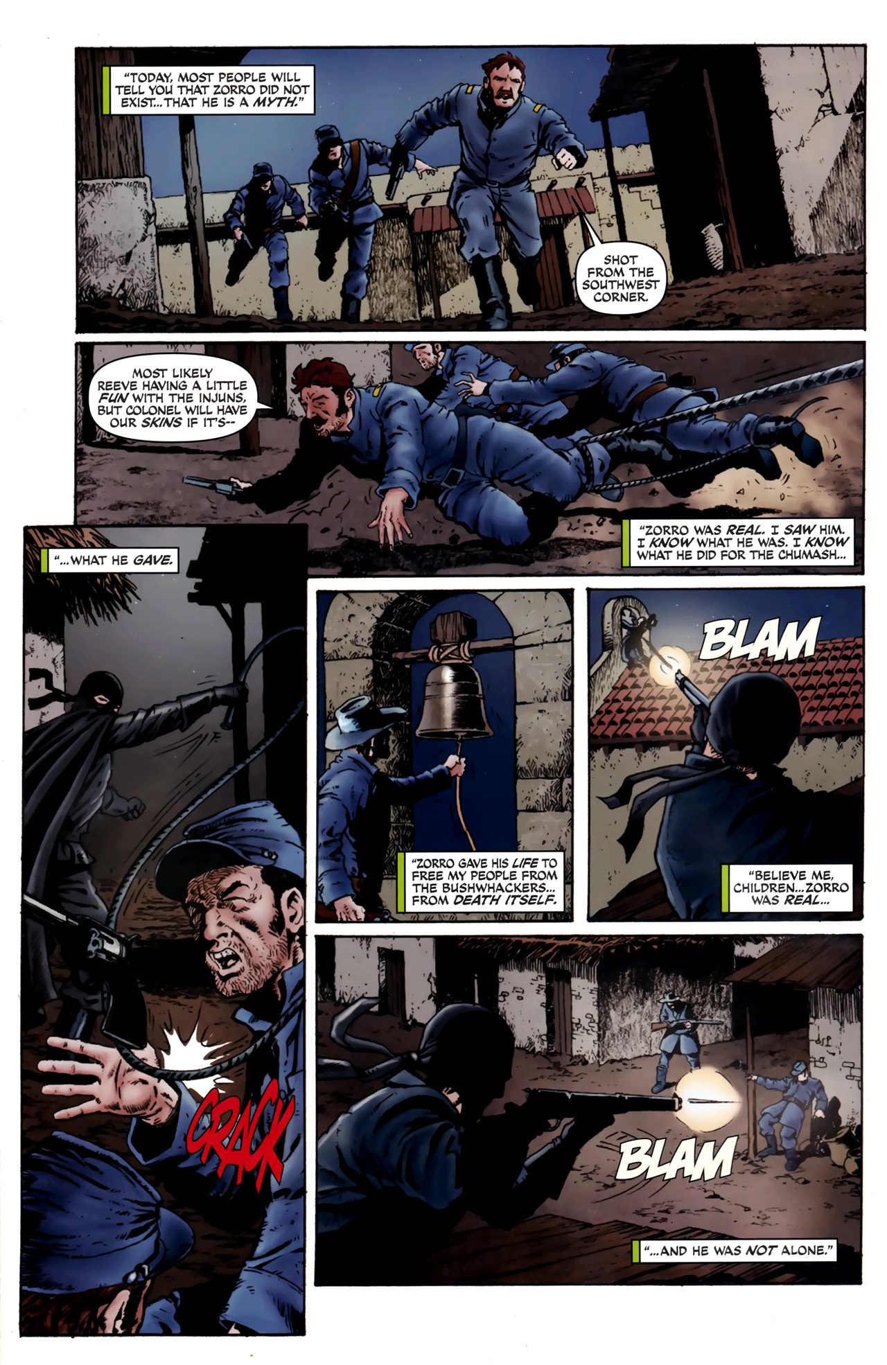 Read online The Lone Ranger & Zorro: The Death of Zorro comic -  Issue #5 - 7