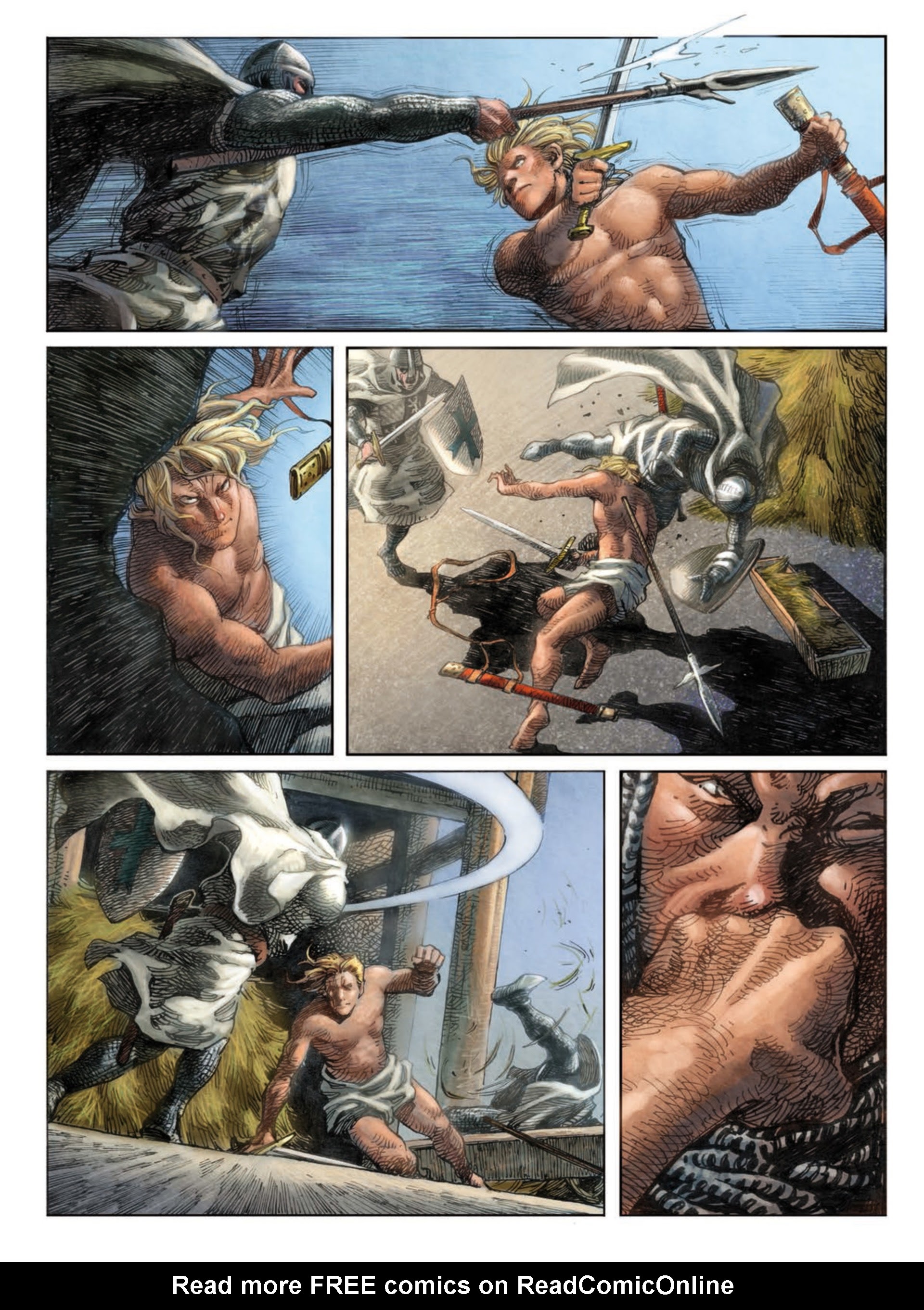 Read online Crusades comic -  Issue #1 - 56