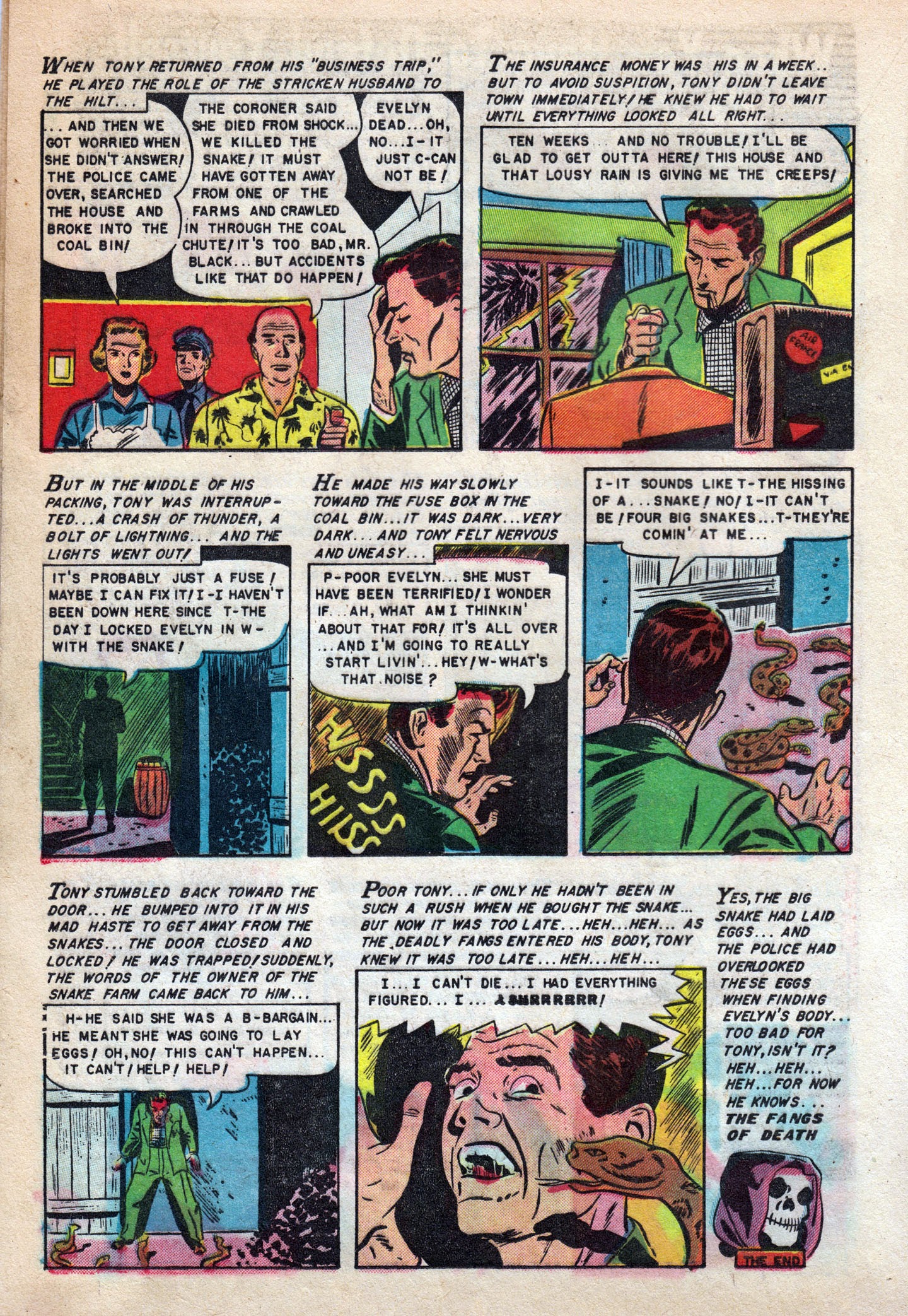 Read online Fight Against Crime comic -  Issue #10 - 16