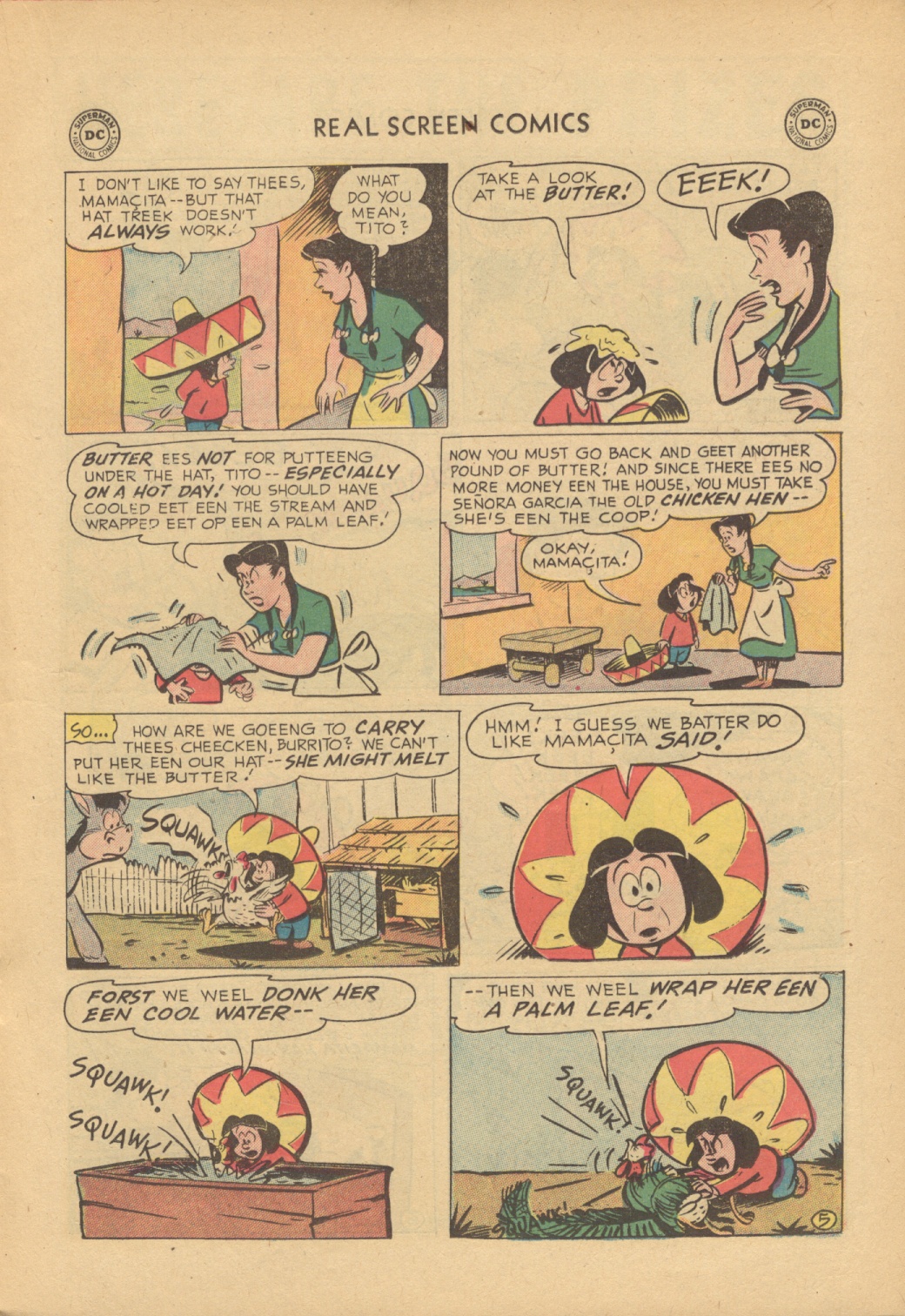 Read online Real Screen Comics comic -  Issue #104 - 15