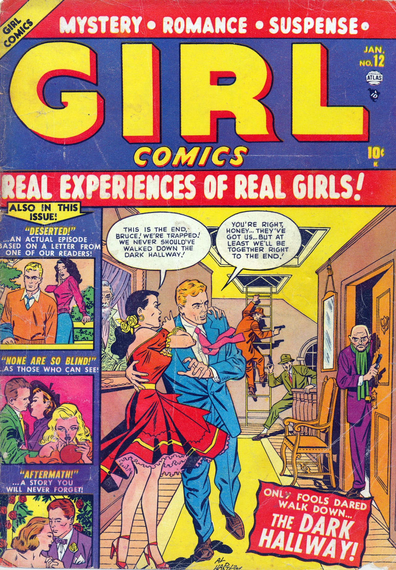Read online Girl Comics (1949) comic -  Issue #12 - 1