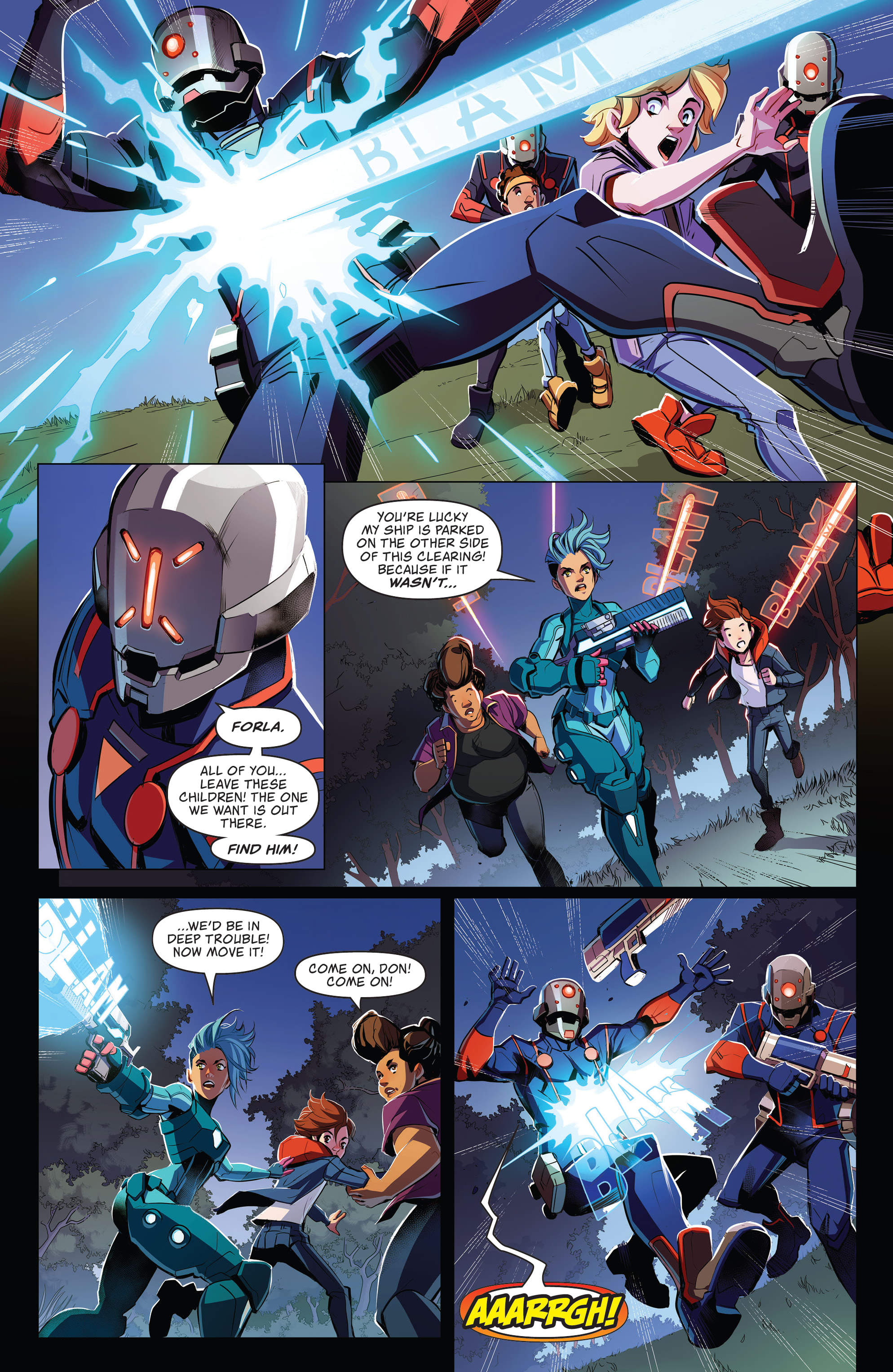 Read online Hexagon comic -  Issue #3 - 21