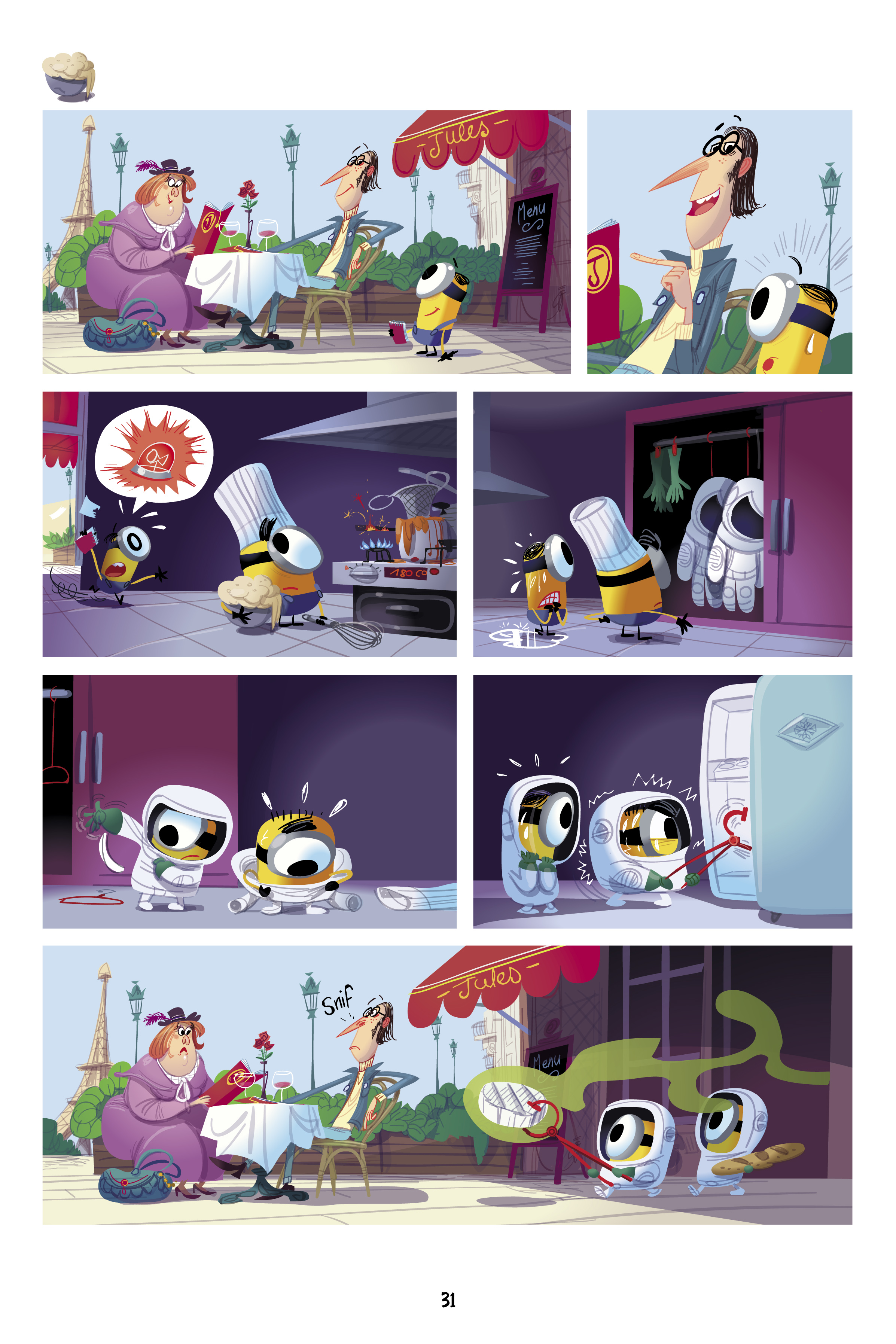Read online Minions: Paella comic -  Issue # TPB - 33