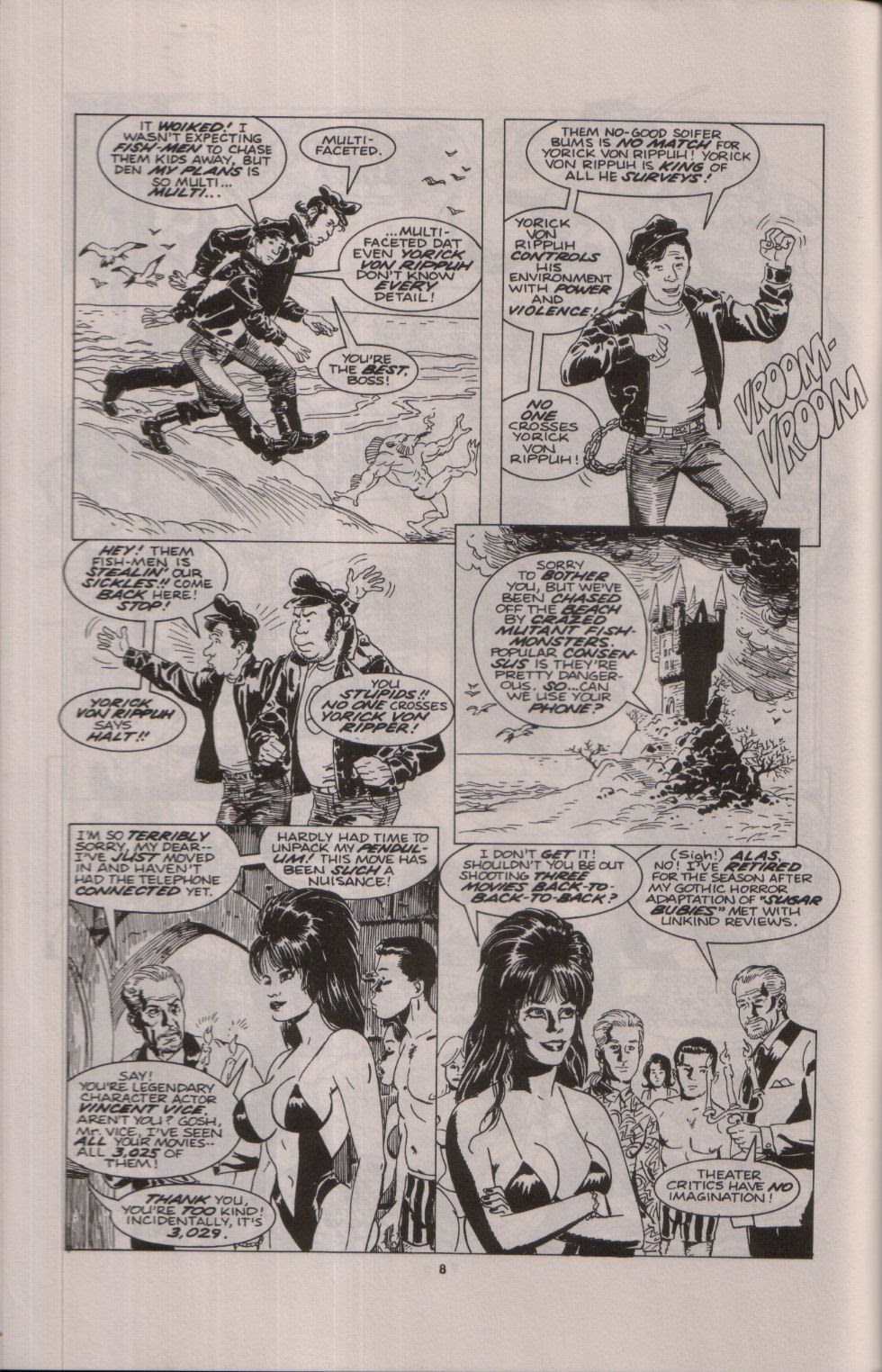 Read online Elvira, Mistress of the Dark comic -  Issue #24 - 9