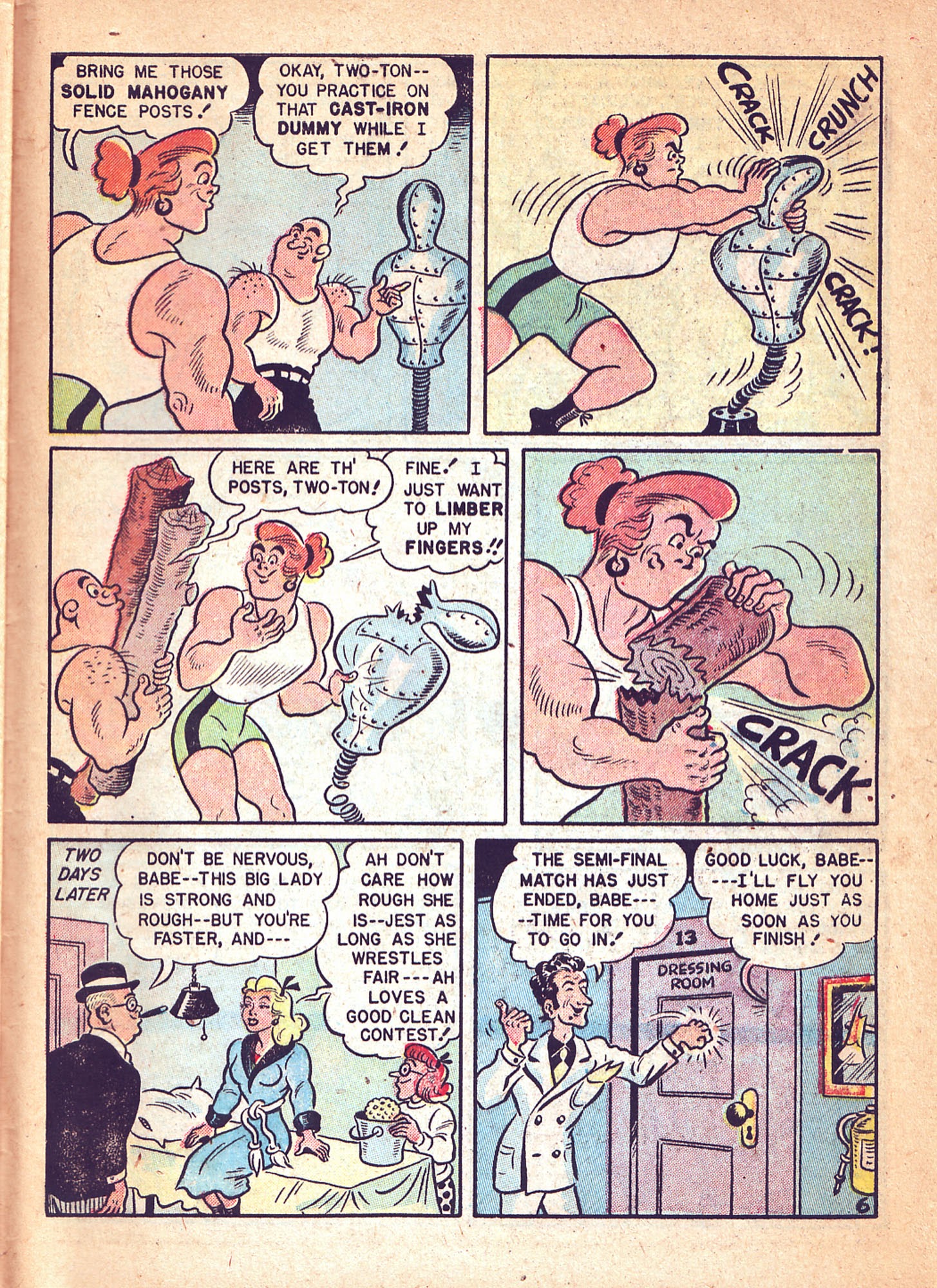 Read online Babe (1948) comic -  Issue #4 - 45